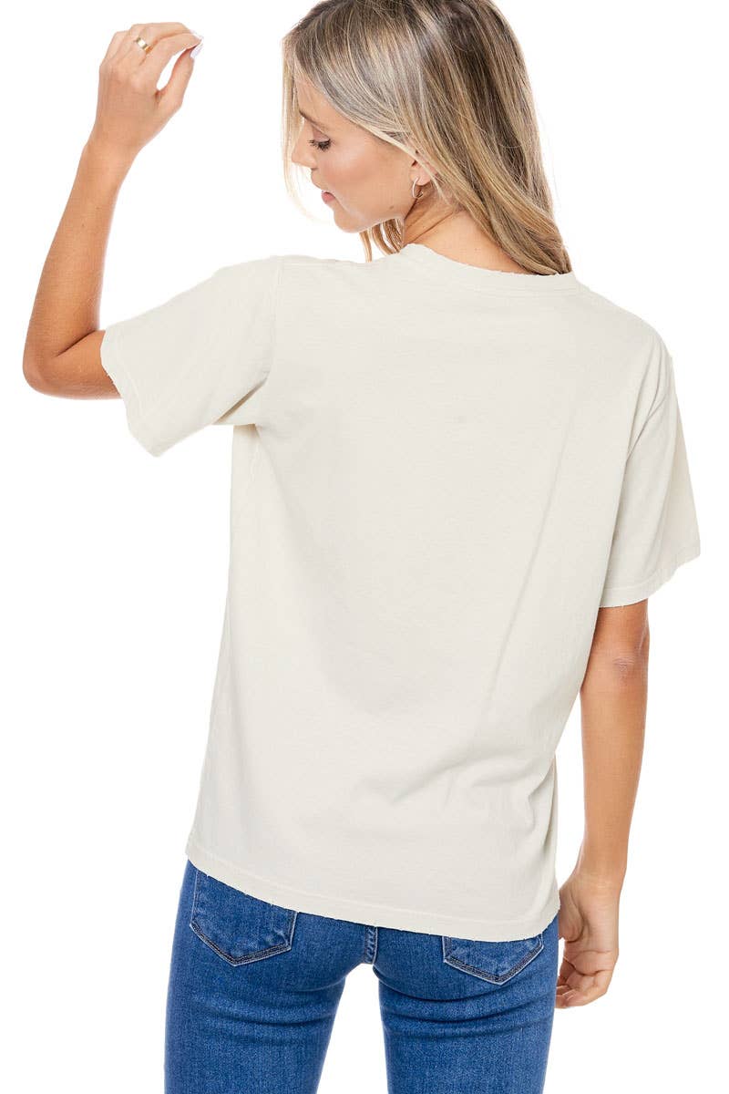 Mineral Washed Tee