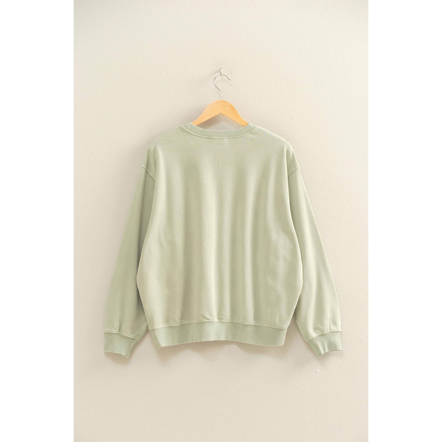 Oversized Mineral Washed Crew
