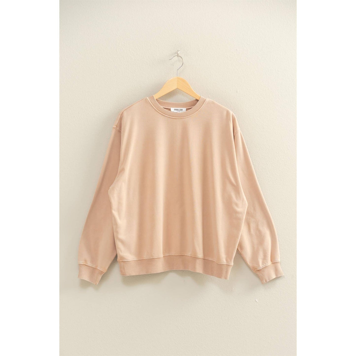Oversized Mineral Washed Crew