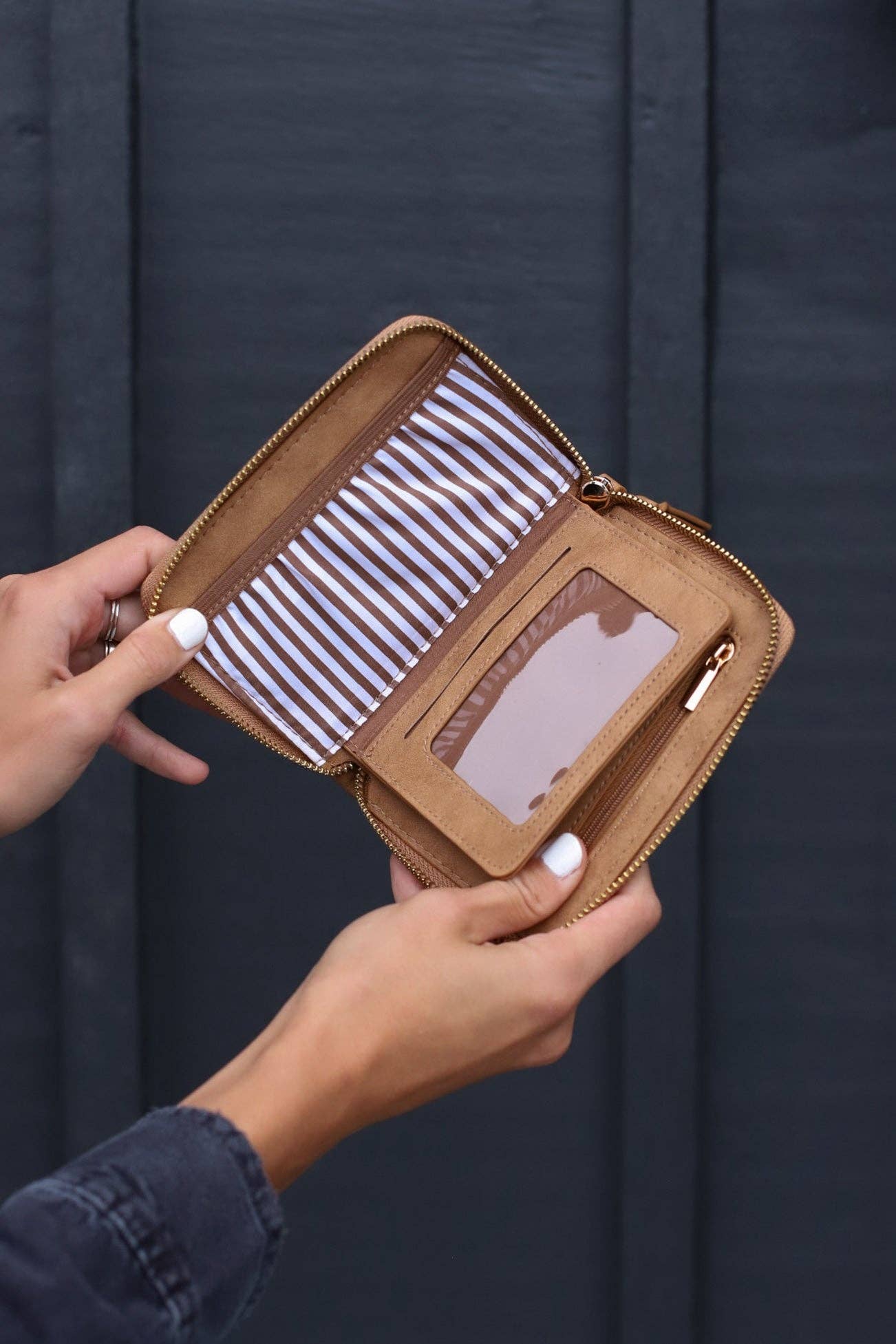 Card Wallet Oak