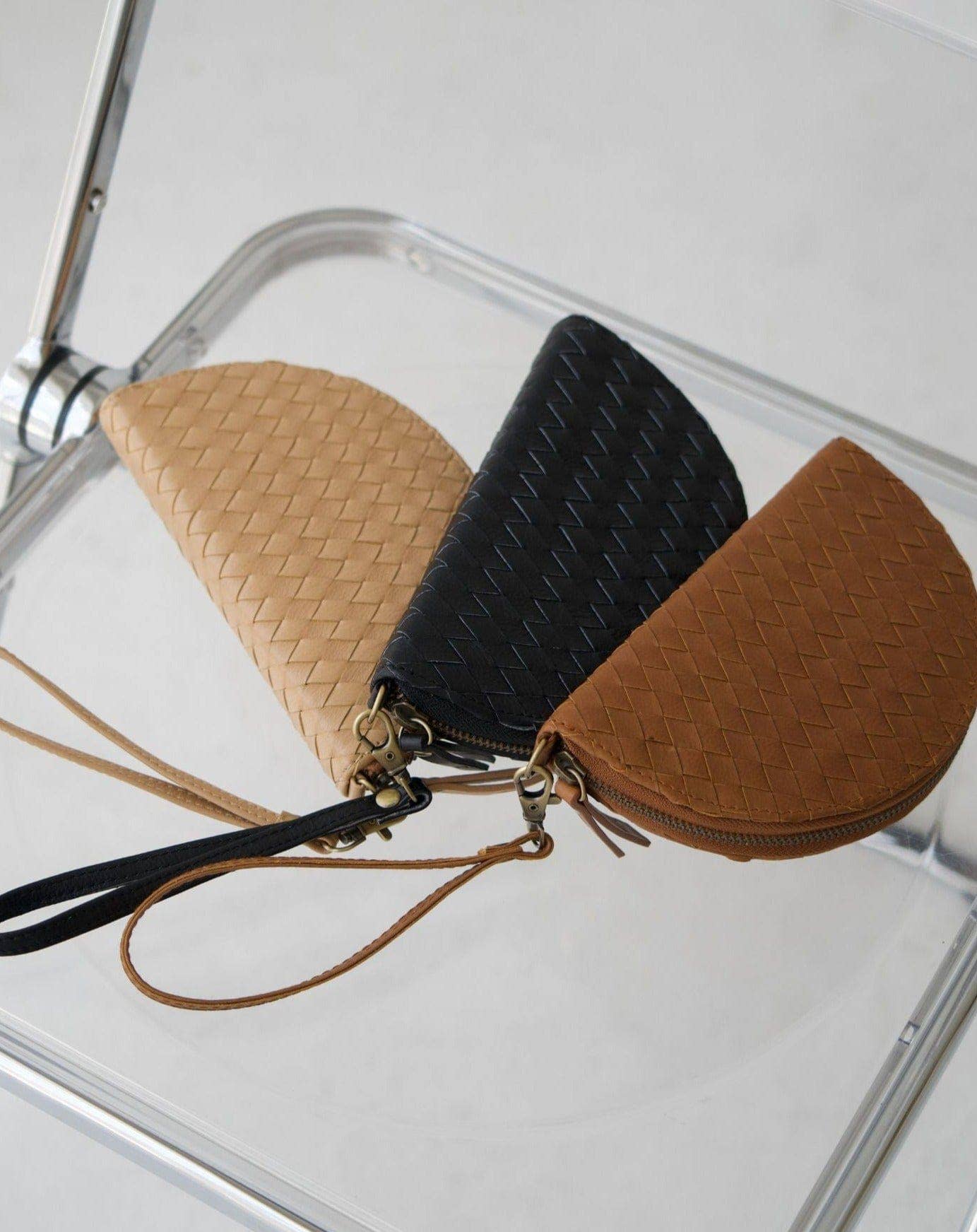 Wedge Woven Wallet