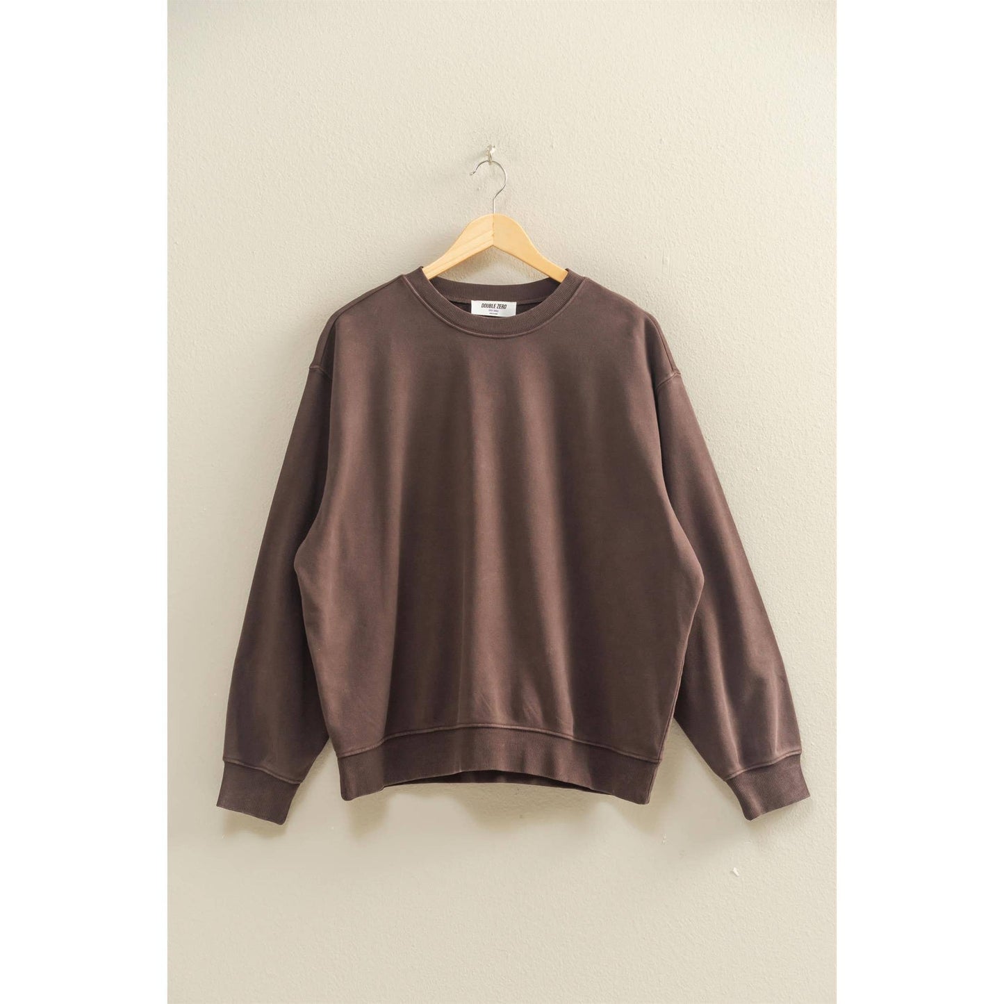 Oversized Mineral Washed Crew