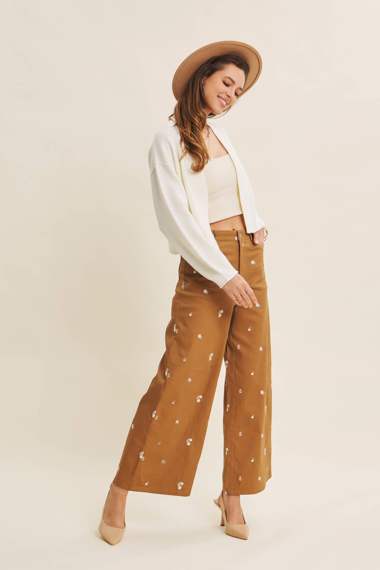 Embroidered Pants