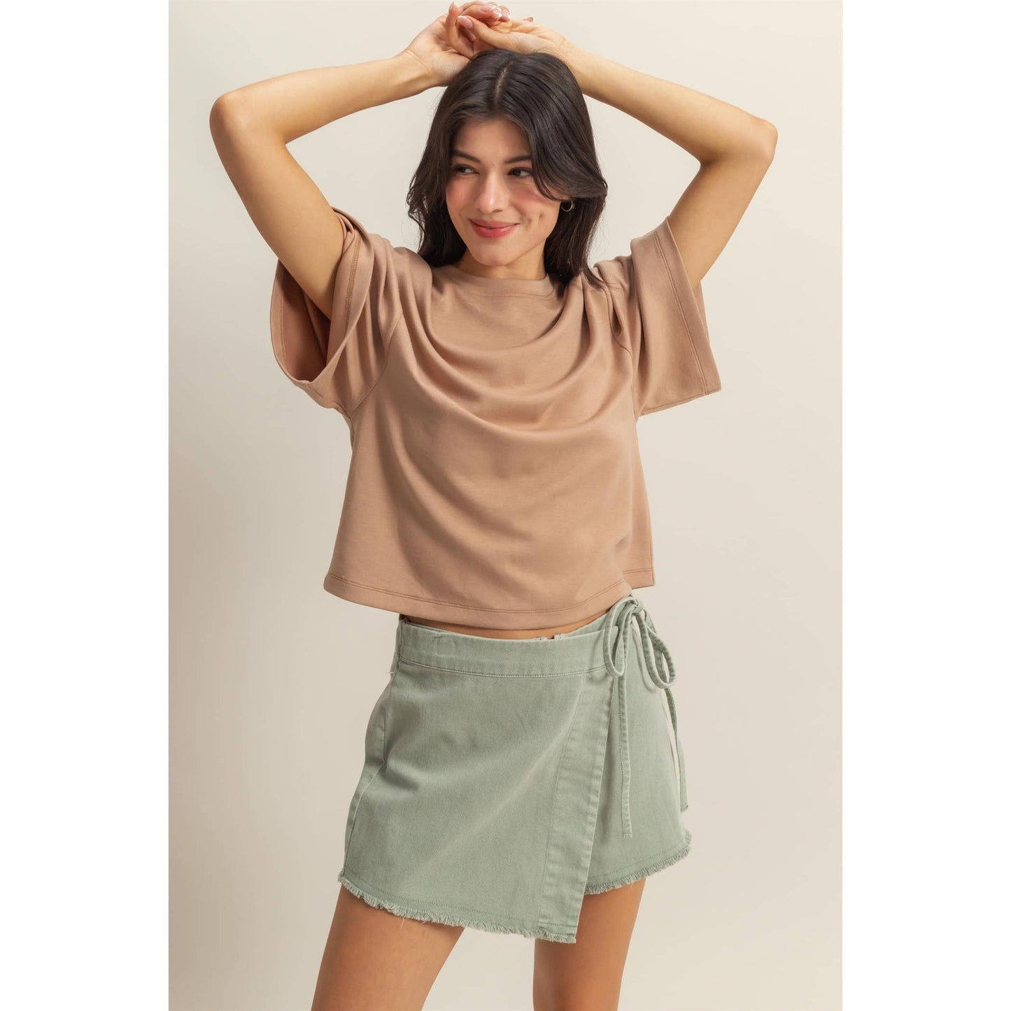 Drop Shoulder Basic Tee