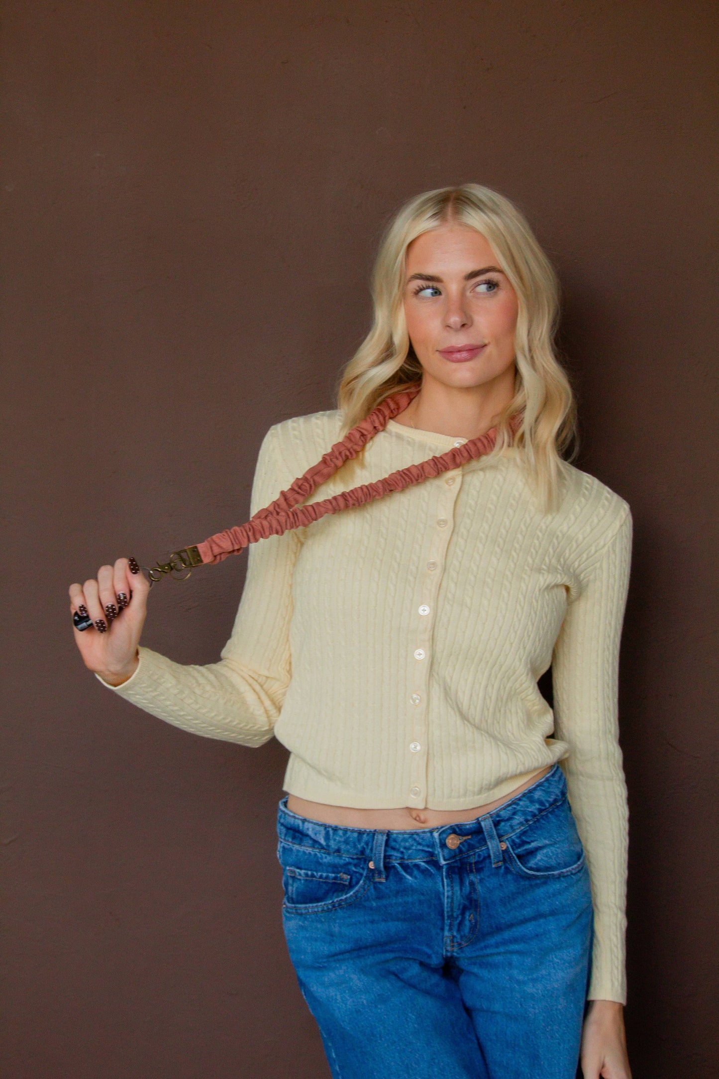 Dusty Rose Lanyard