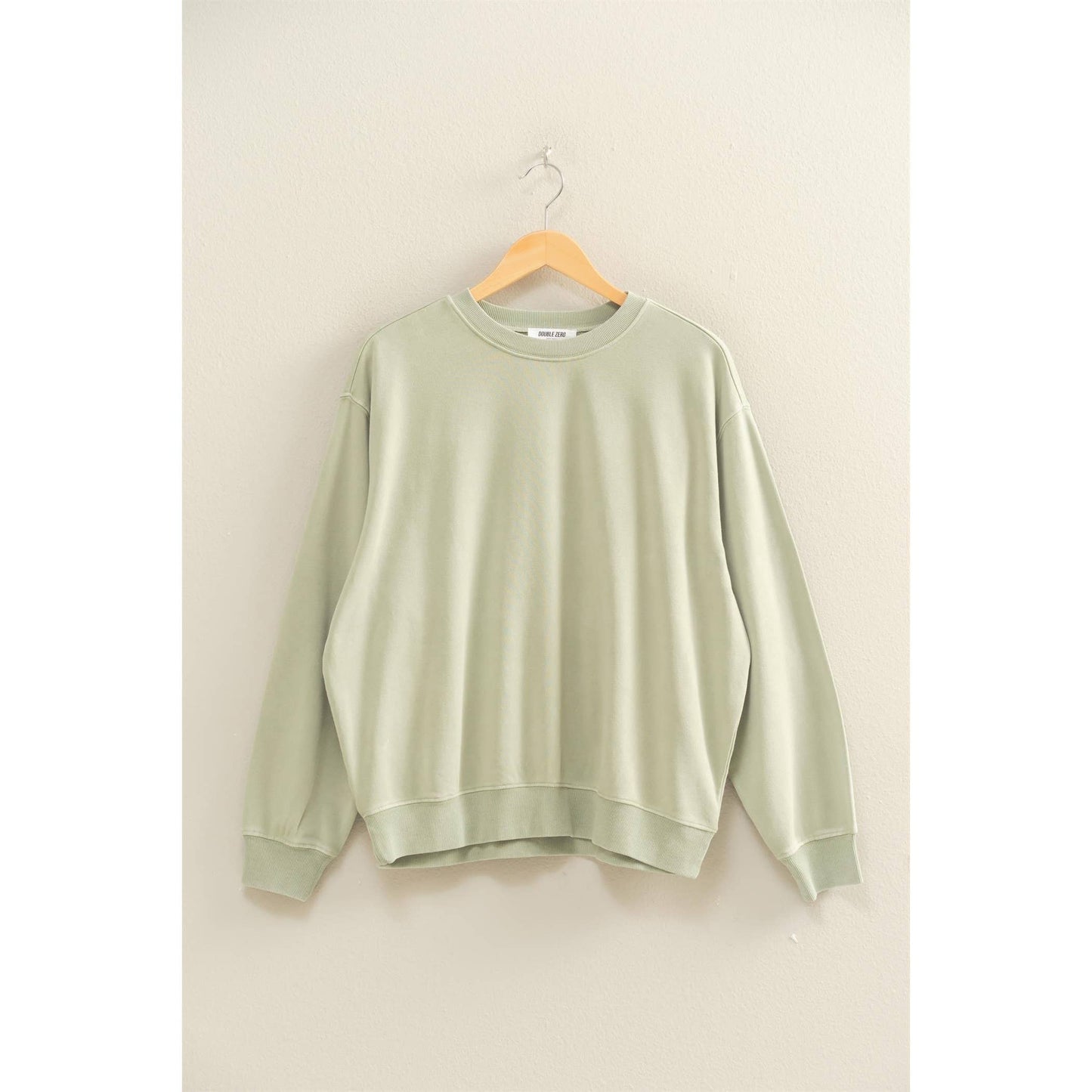 Oversized Mineral Washed Crew