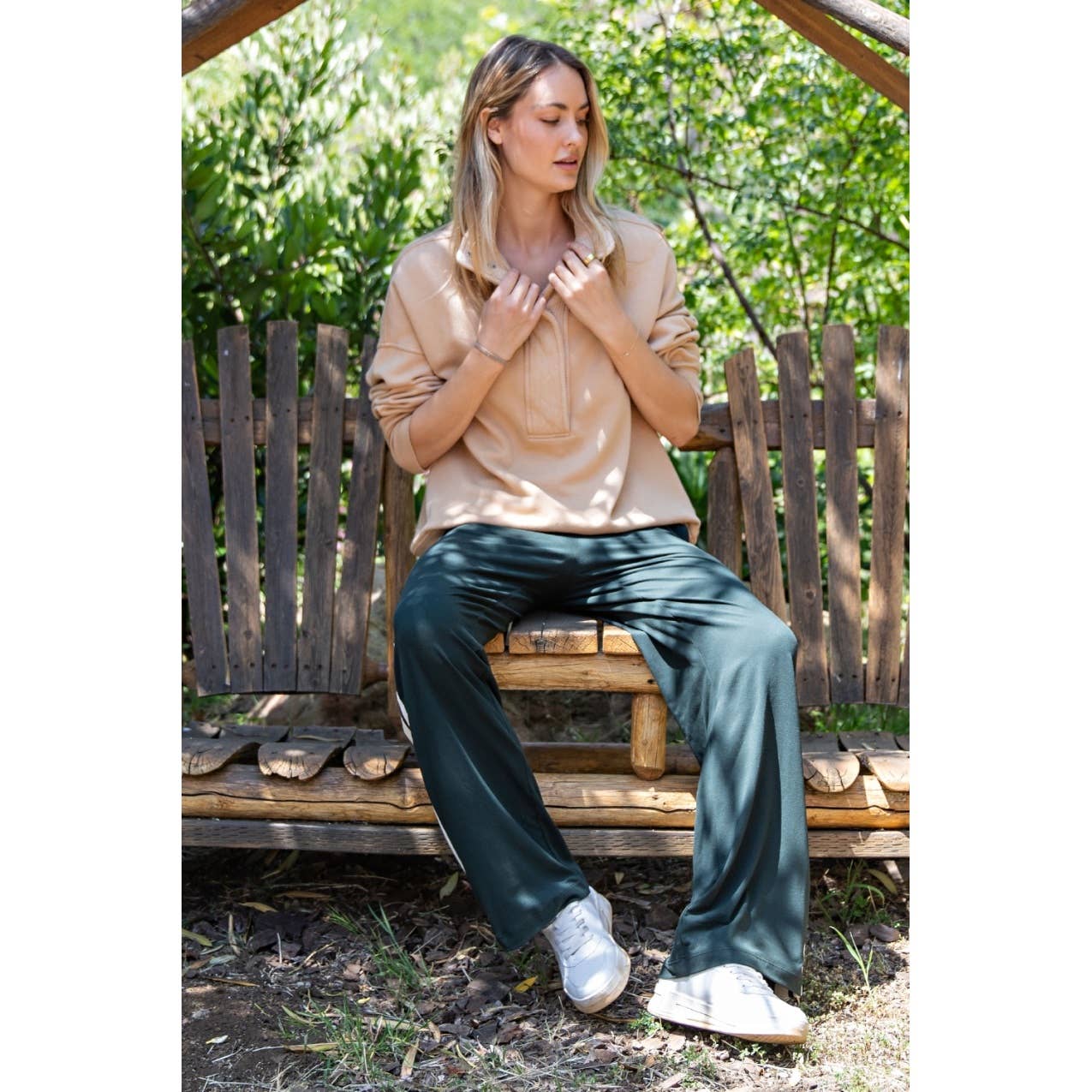 Snap Quarter Zip