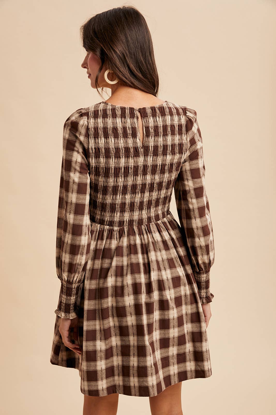 Plaid Mini Dress