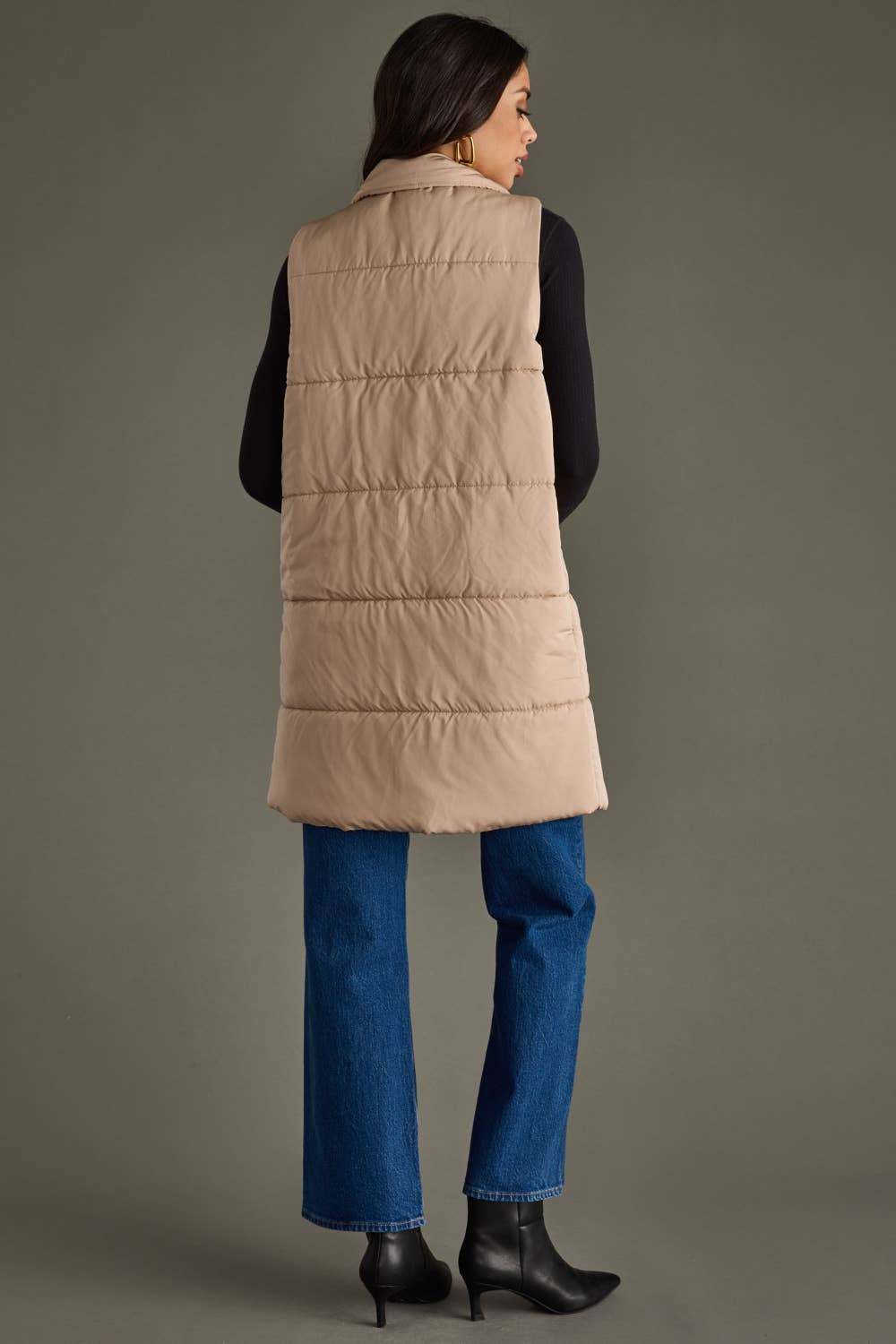 Tan Long Vest