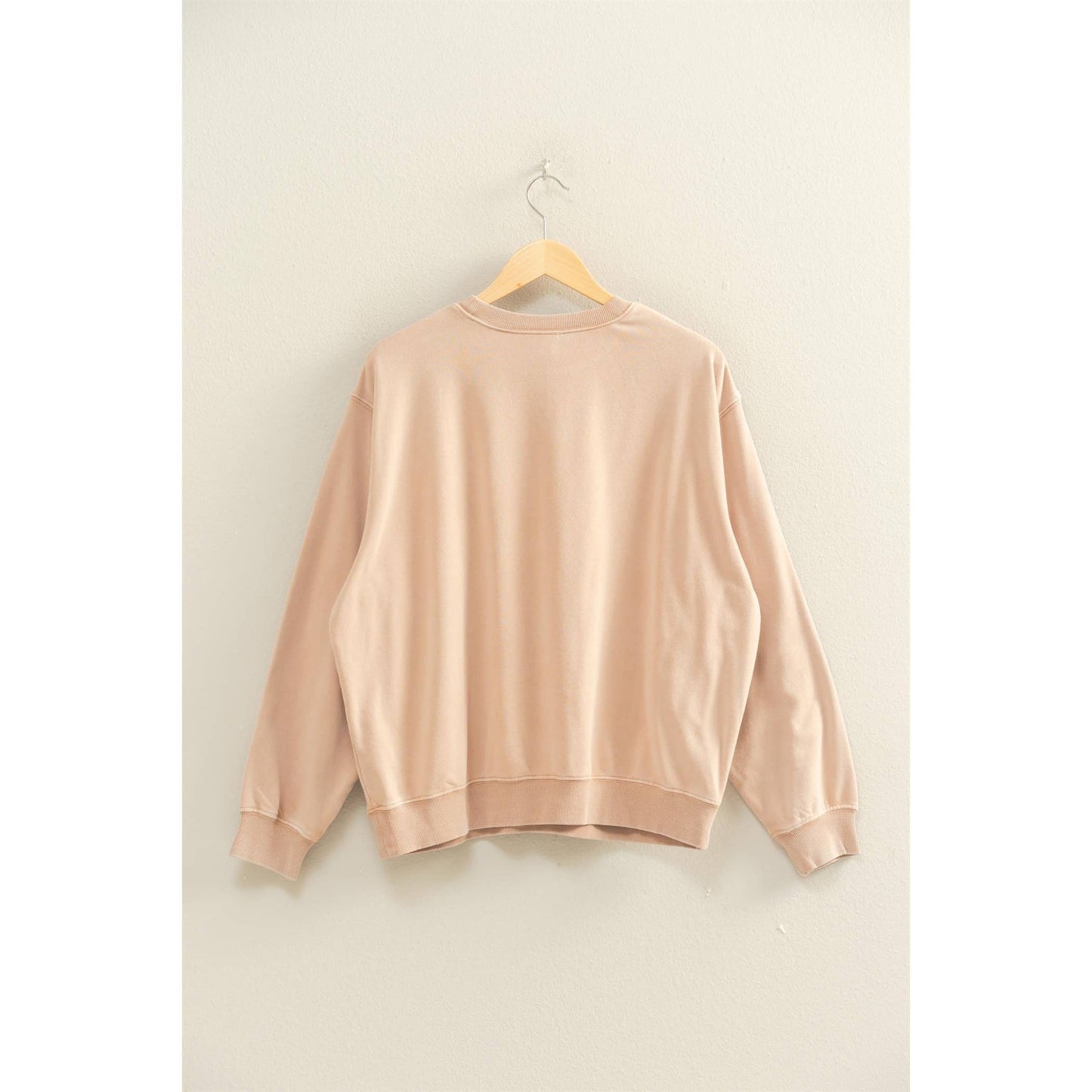 Oversized Mineral Washed Crew