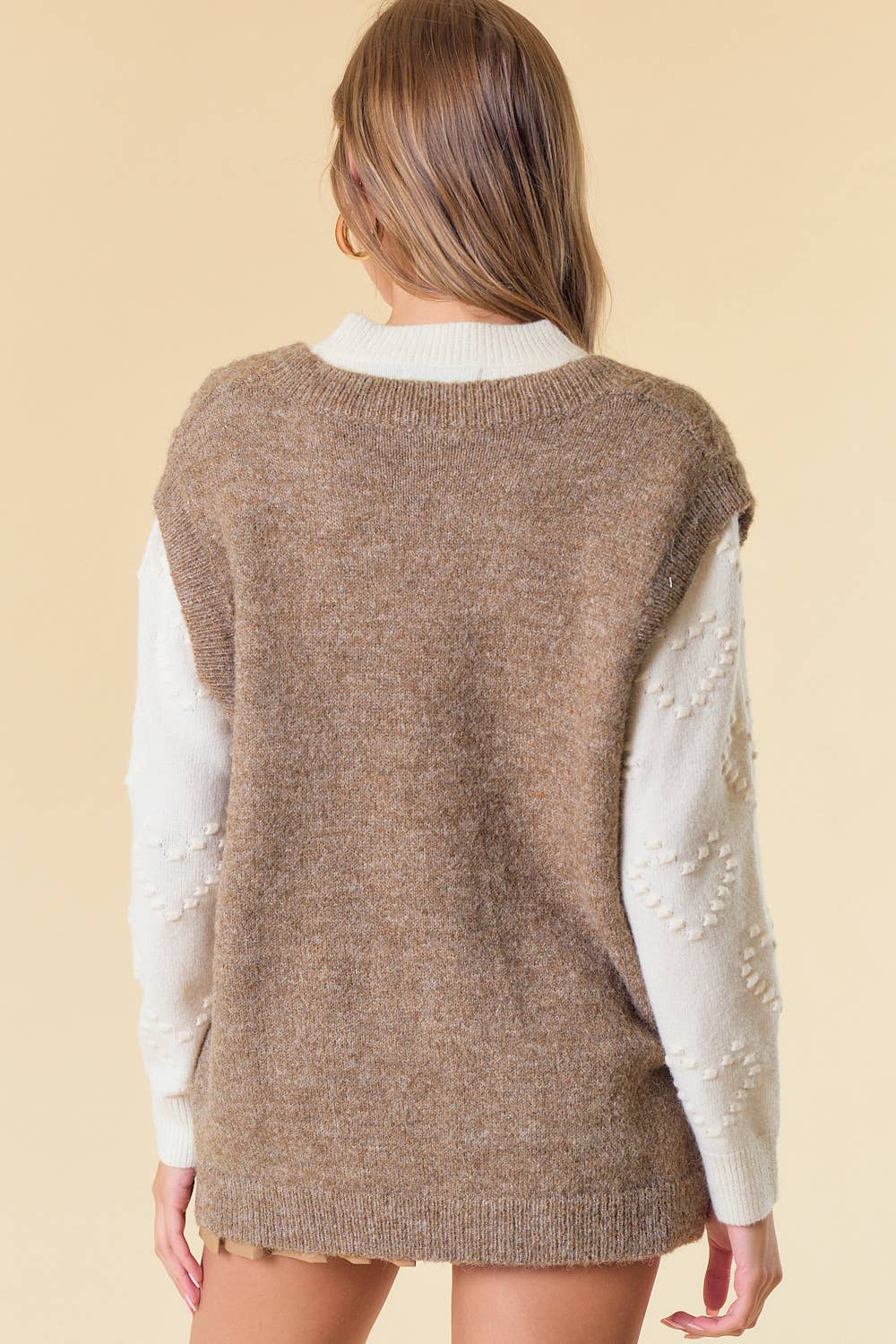 Cable Knit Vest