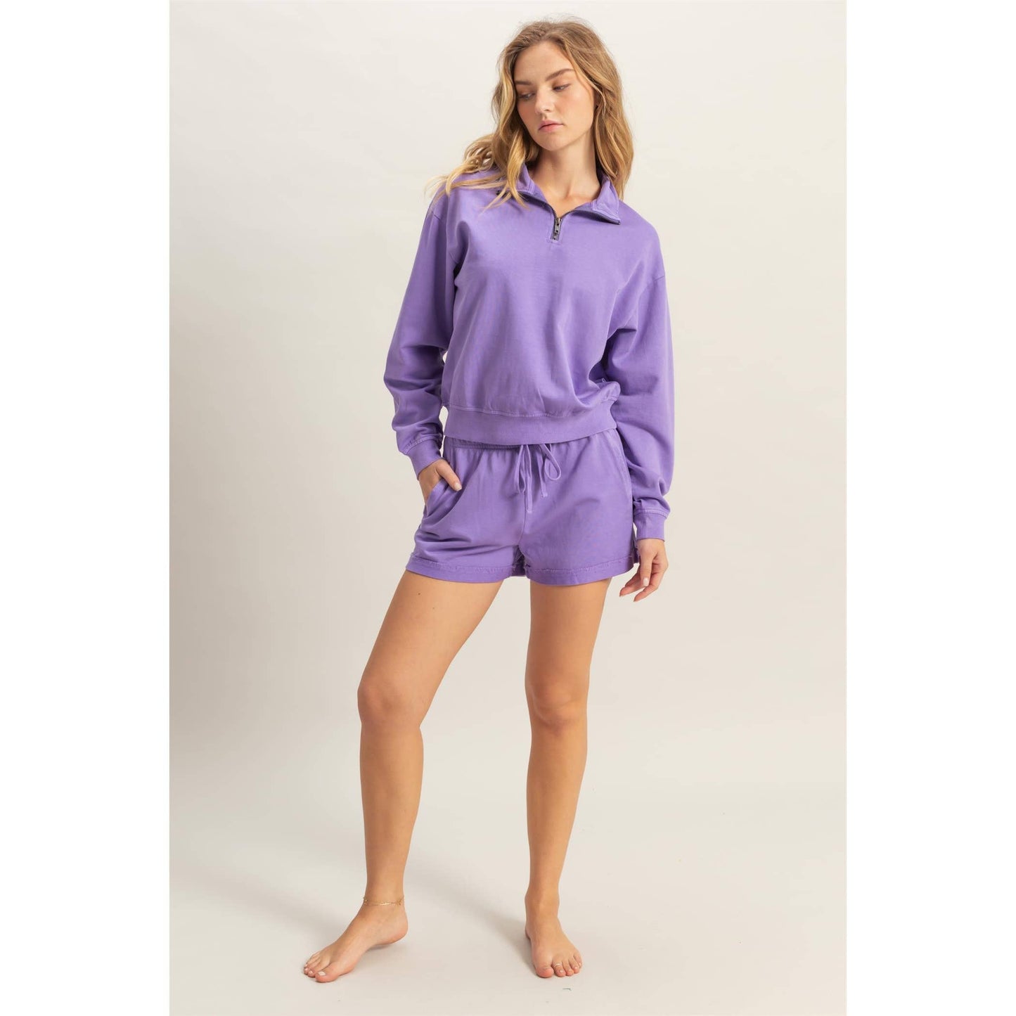 Half Zip Sweatshirt