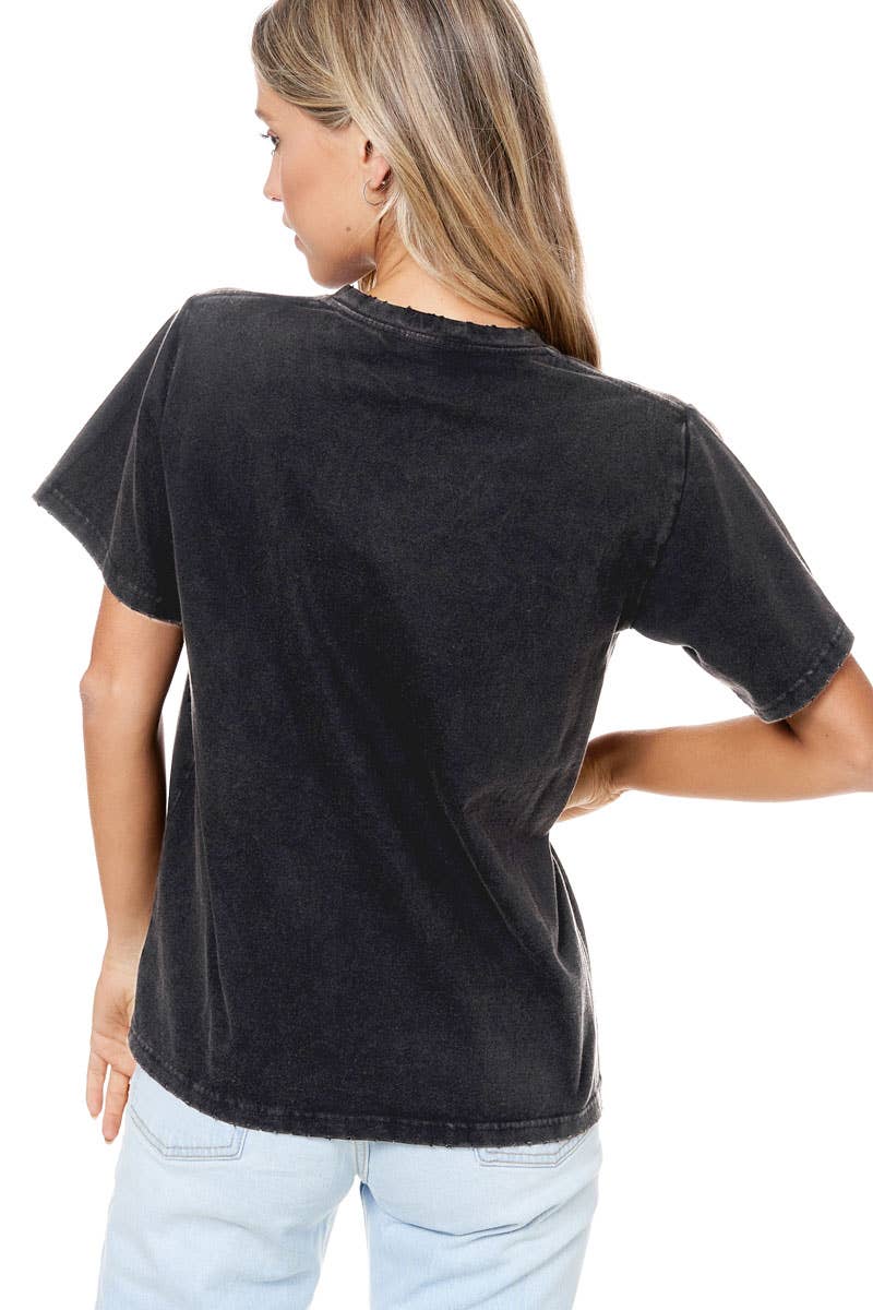 Mineral Washed Tee