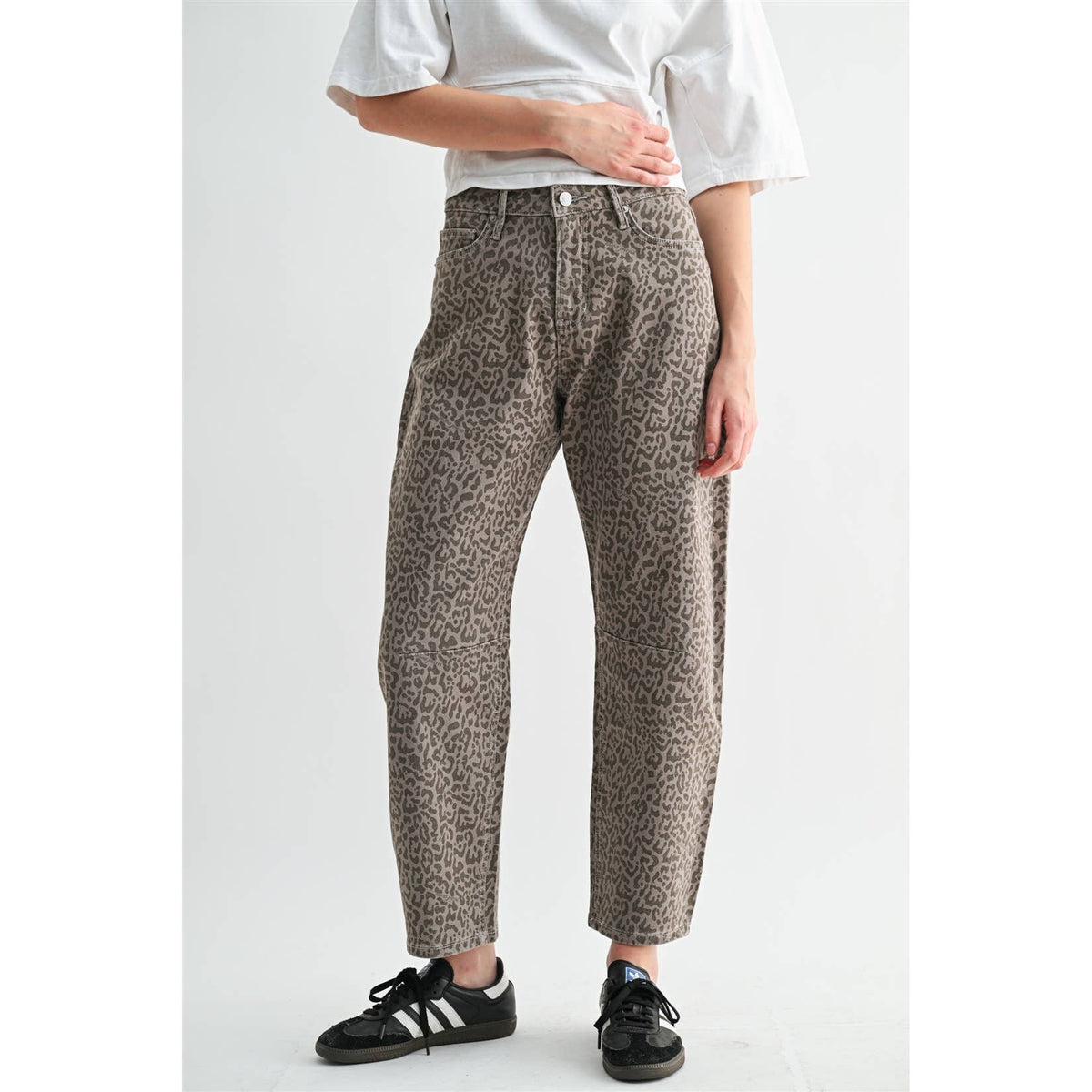 Ankle Barrel Denim