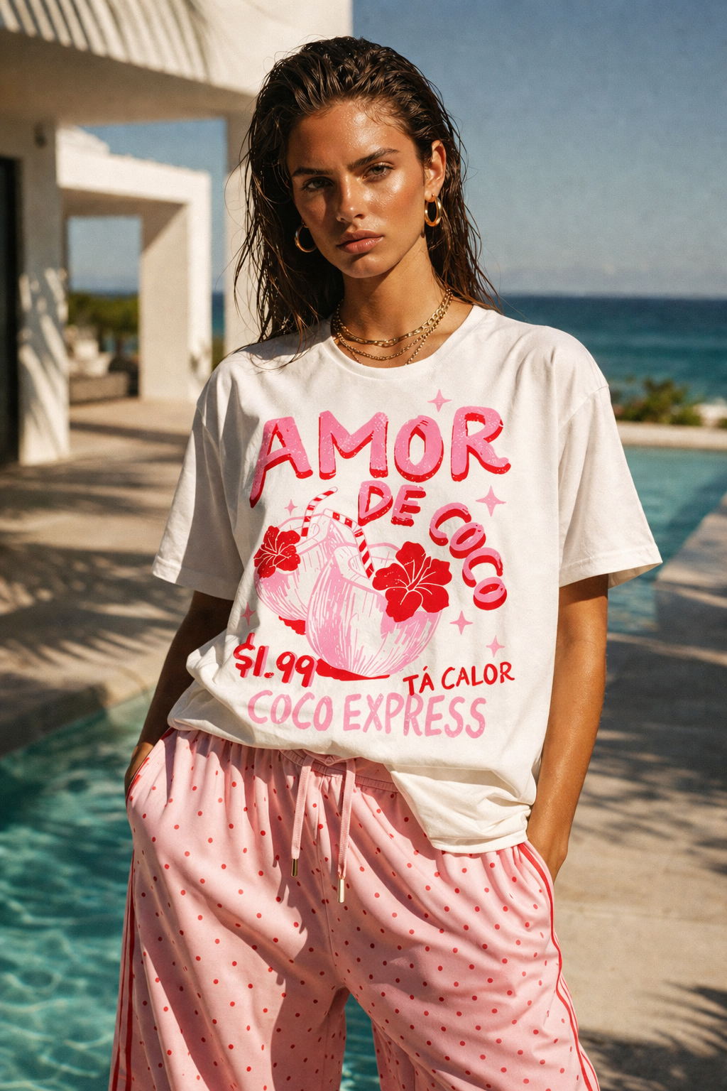 Amor de Coco Tropical Tee