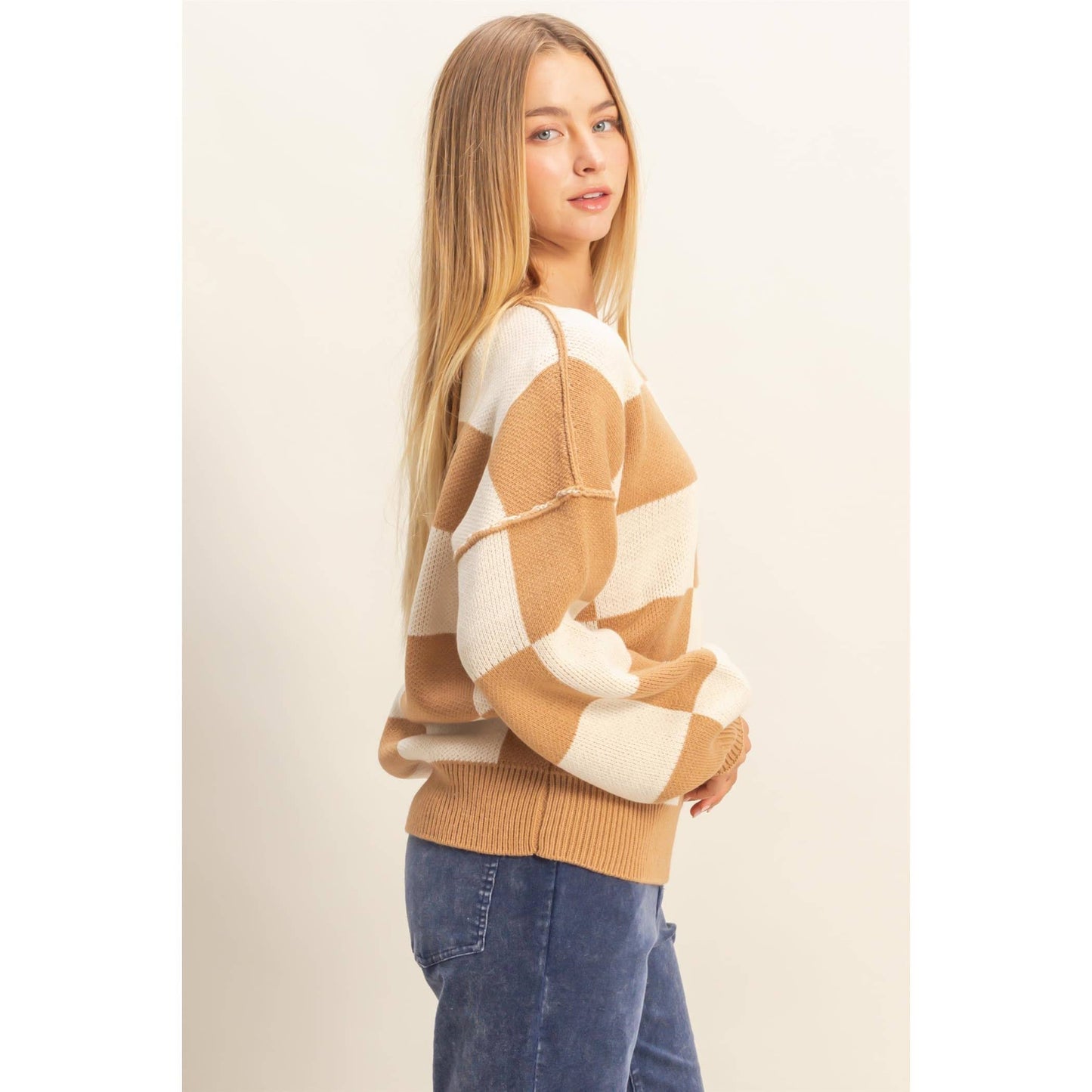 Checkered Sweater