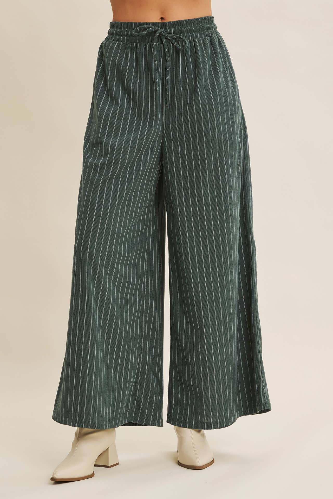Wide Leg Corduroy Pants