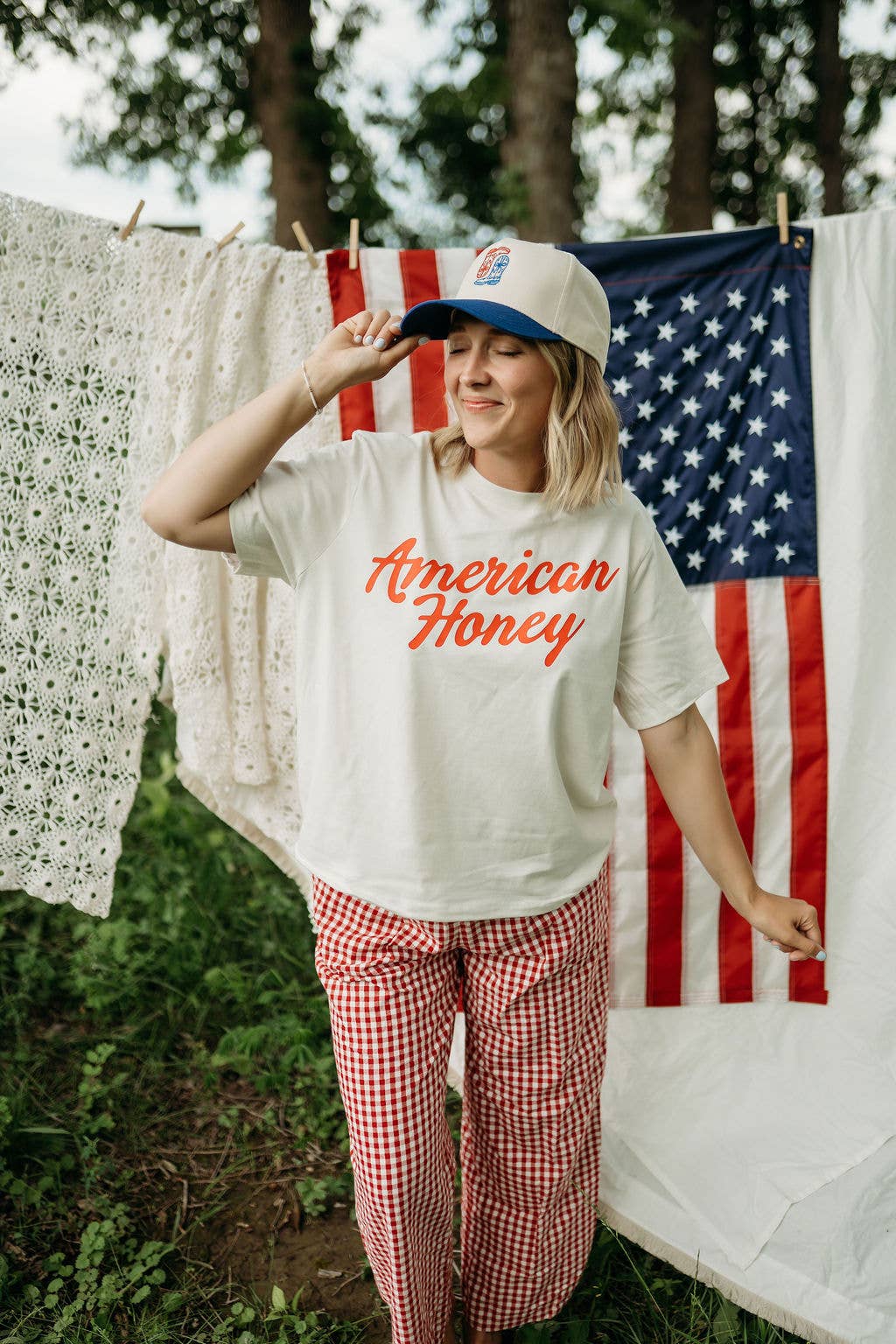 American Honey Cropped Tee