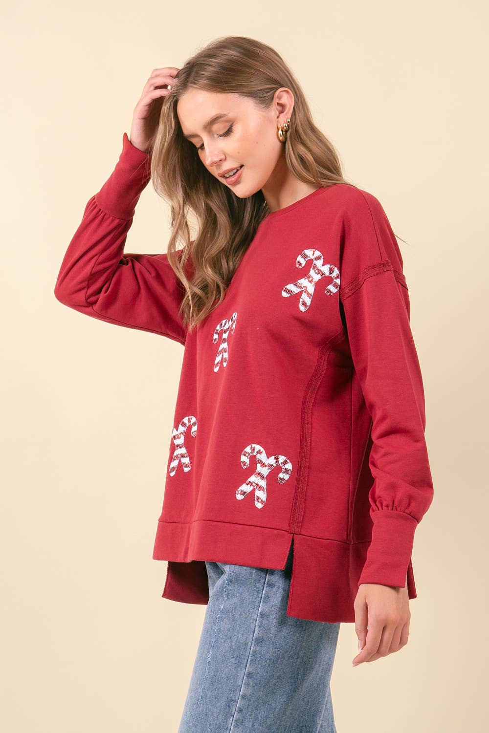 Candy Cane Sweatshirt