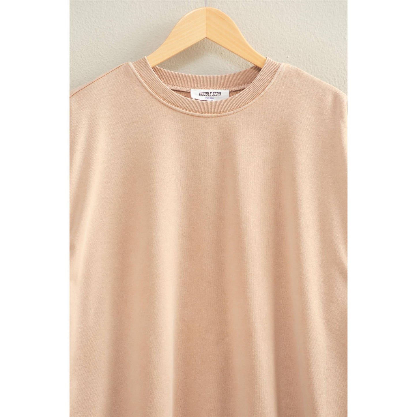 Oversized Mineral Washed Crew