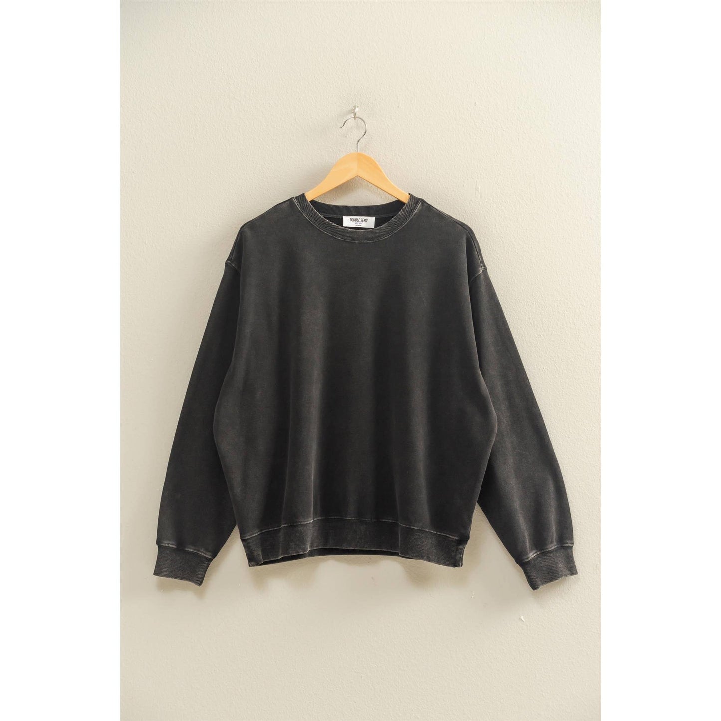 Oversized Mineral Washed Crew
