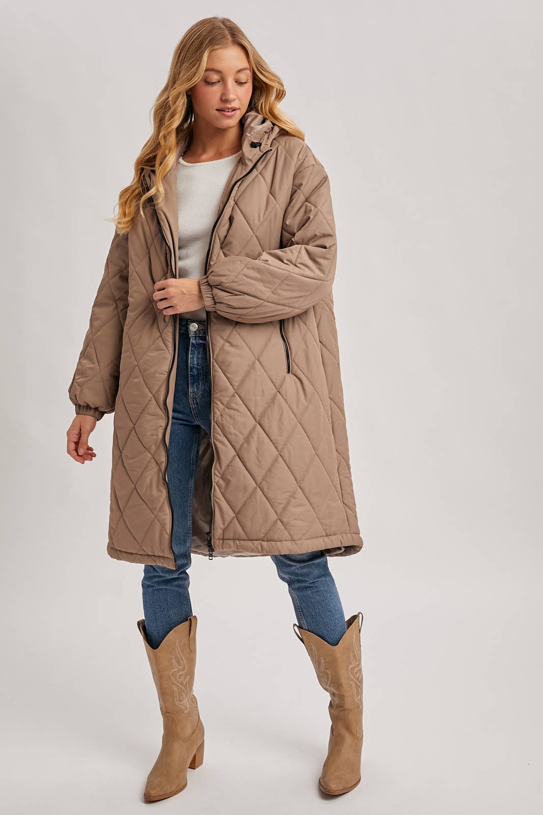 Quilted Puffer Jacket
