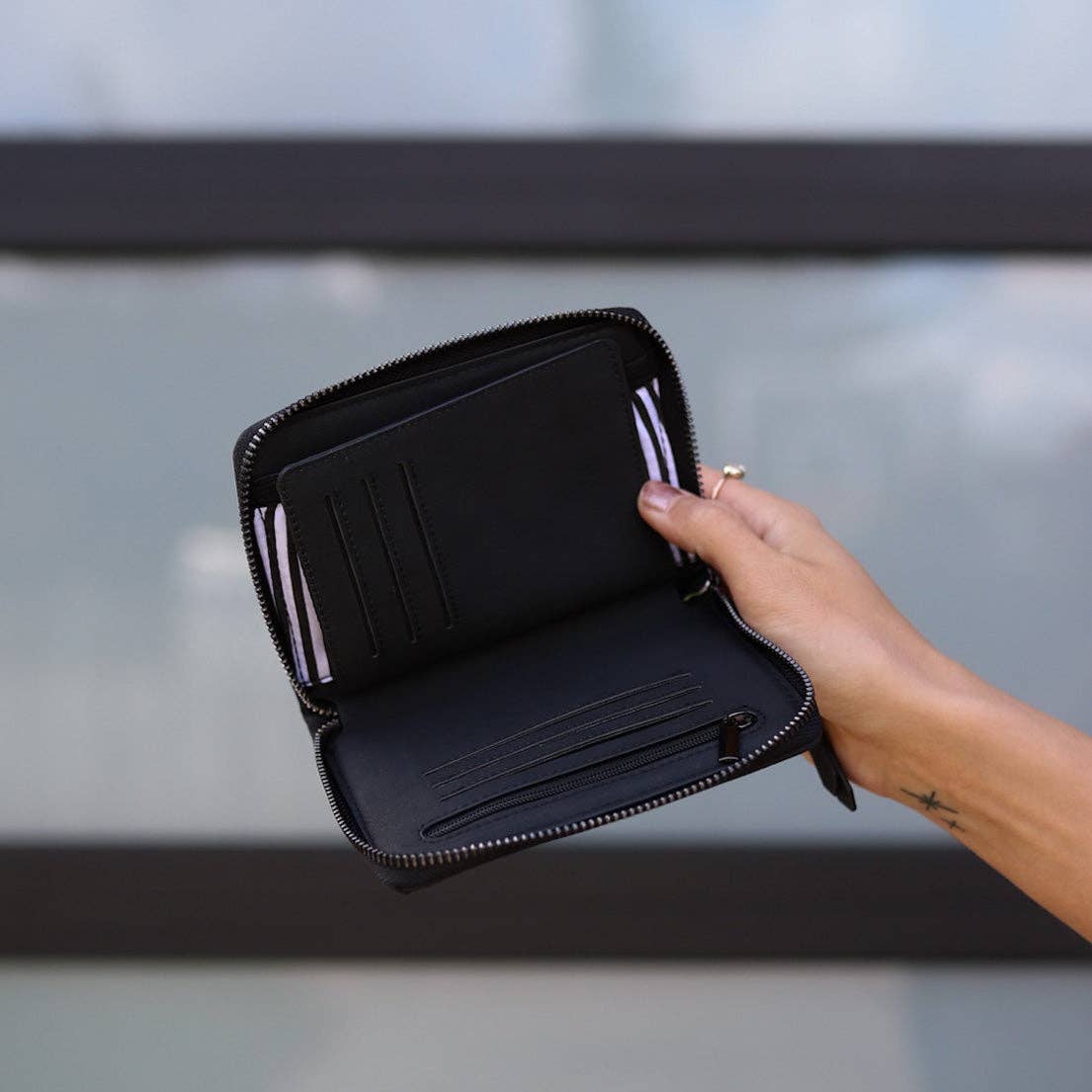 Card Wallet Matte Black