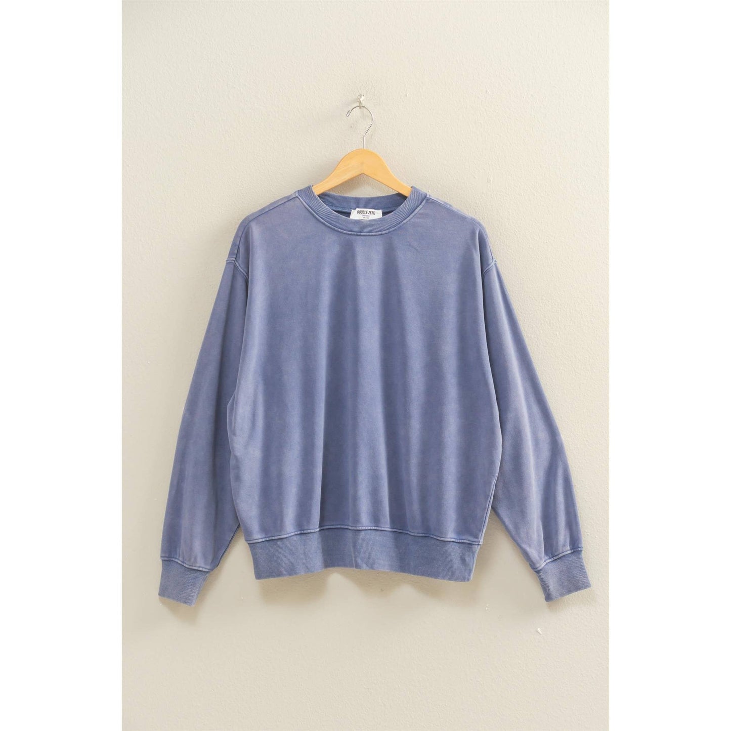 Oversized Mineral Washed Crew