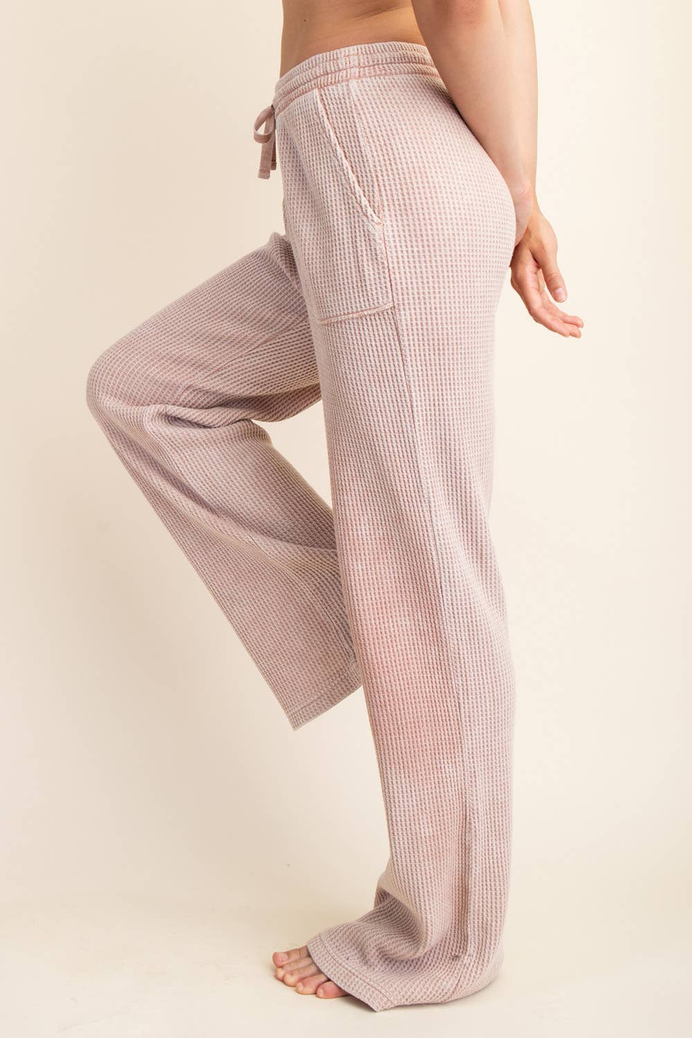 Mineral Washed Waffle Sweatpants