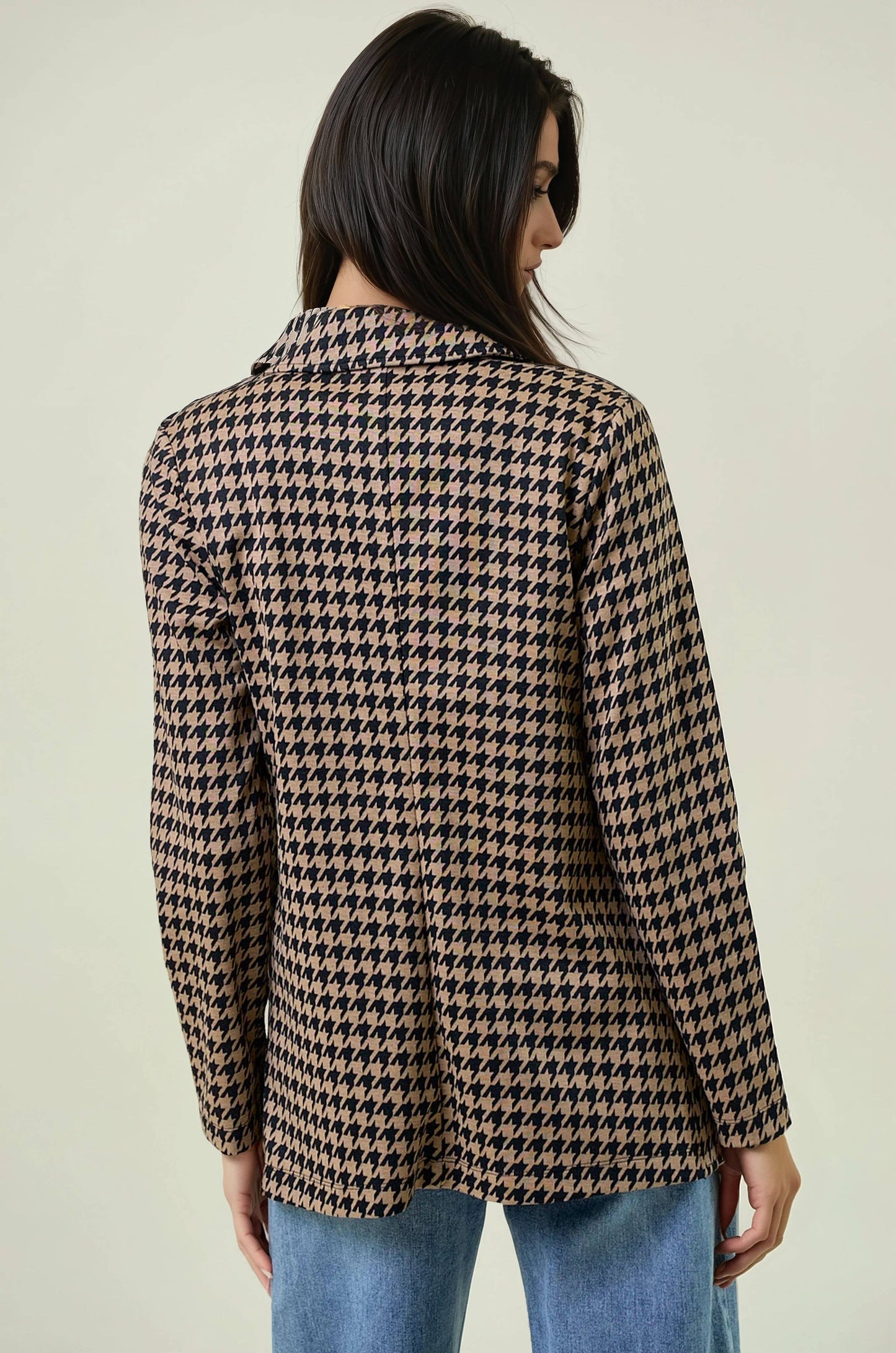 Houndstooth Blazer