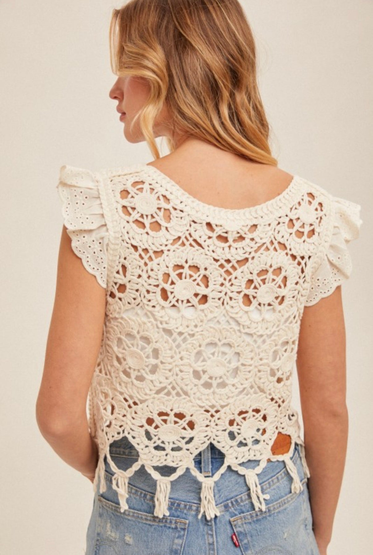 Fringe Crochet Top