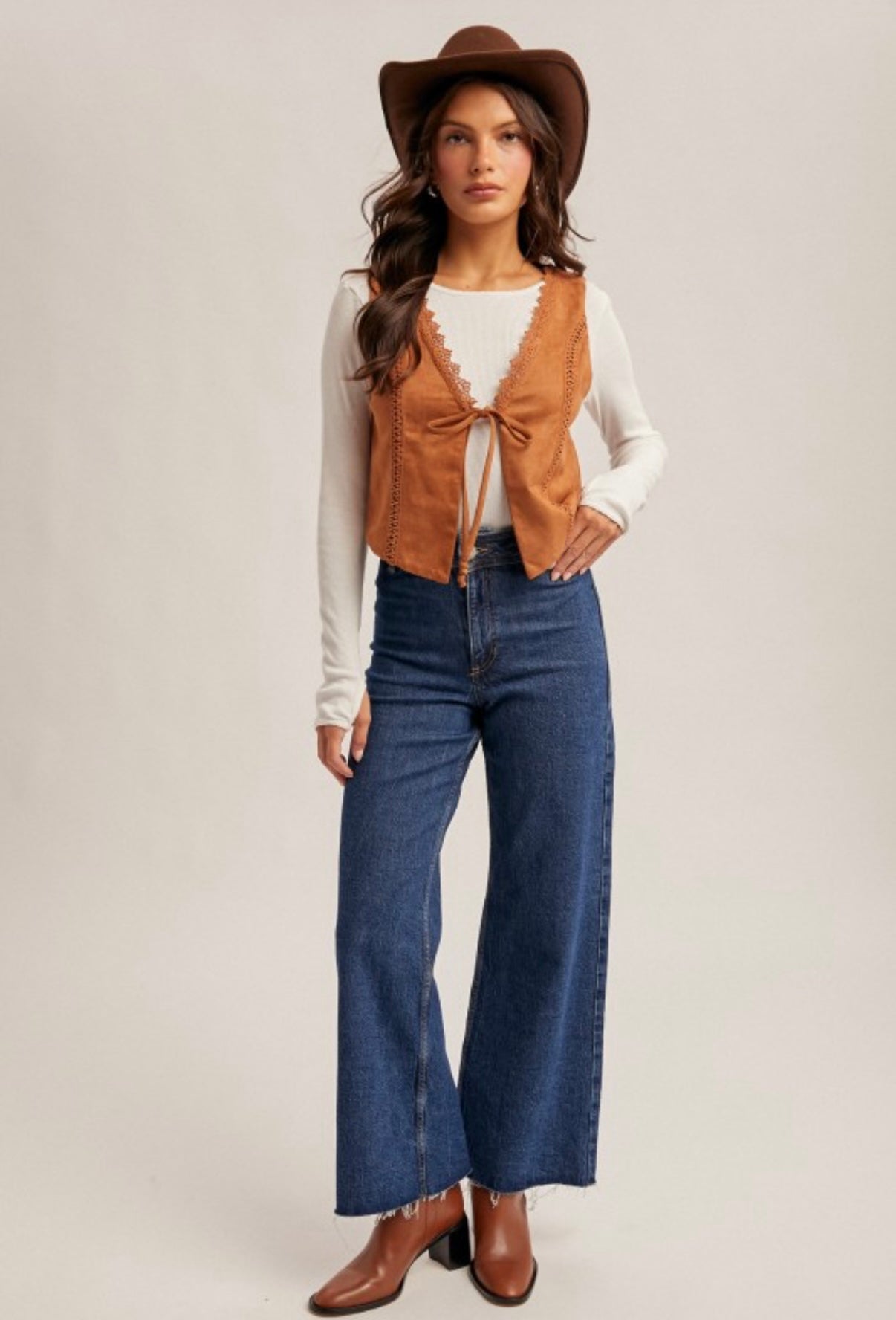 Suede Vest