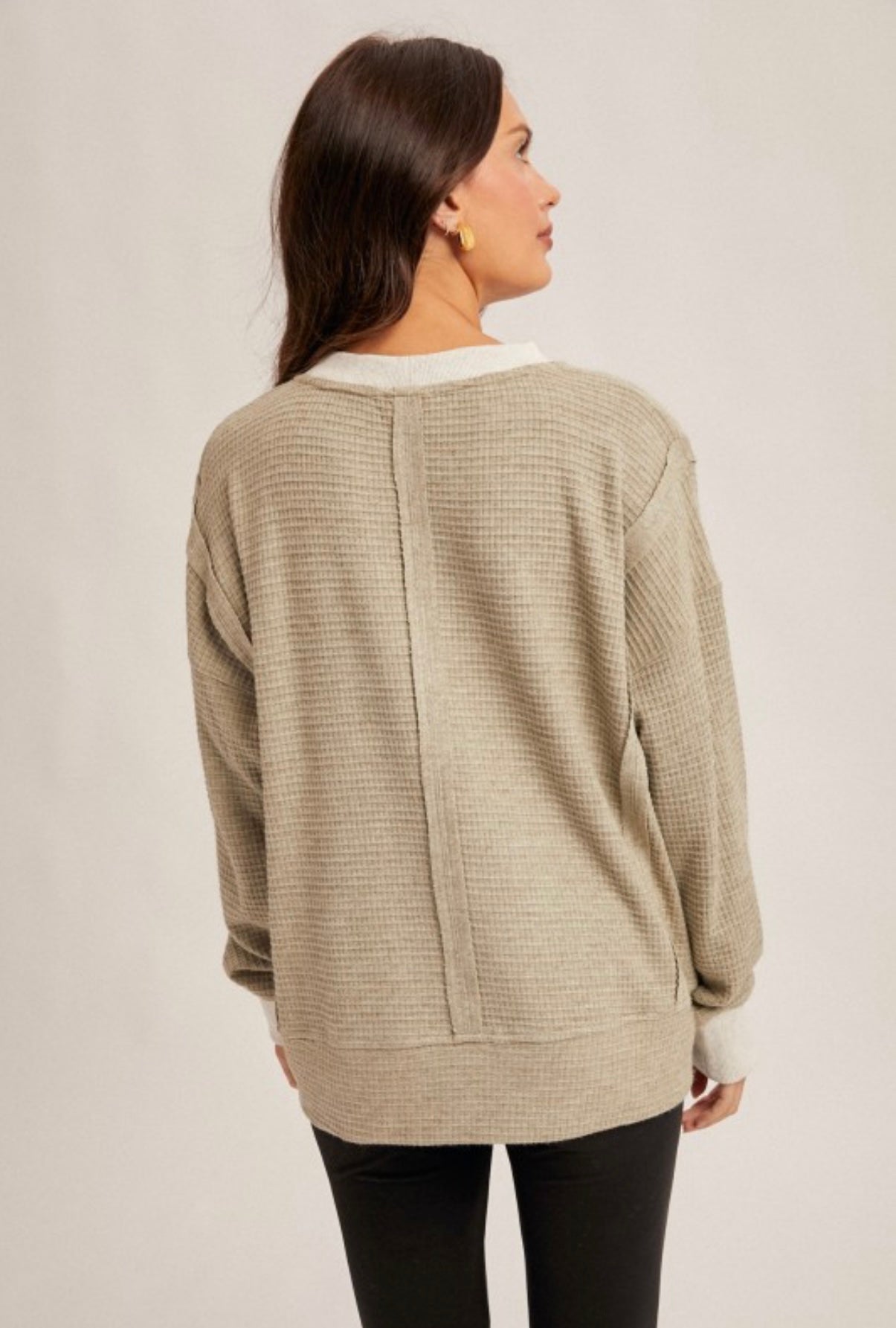 Thermal Crew Neck Olive