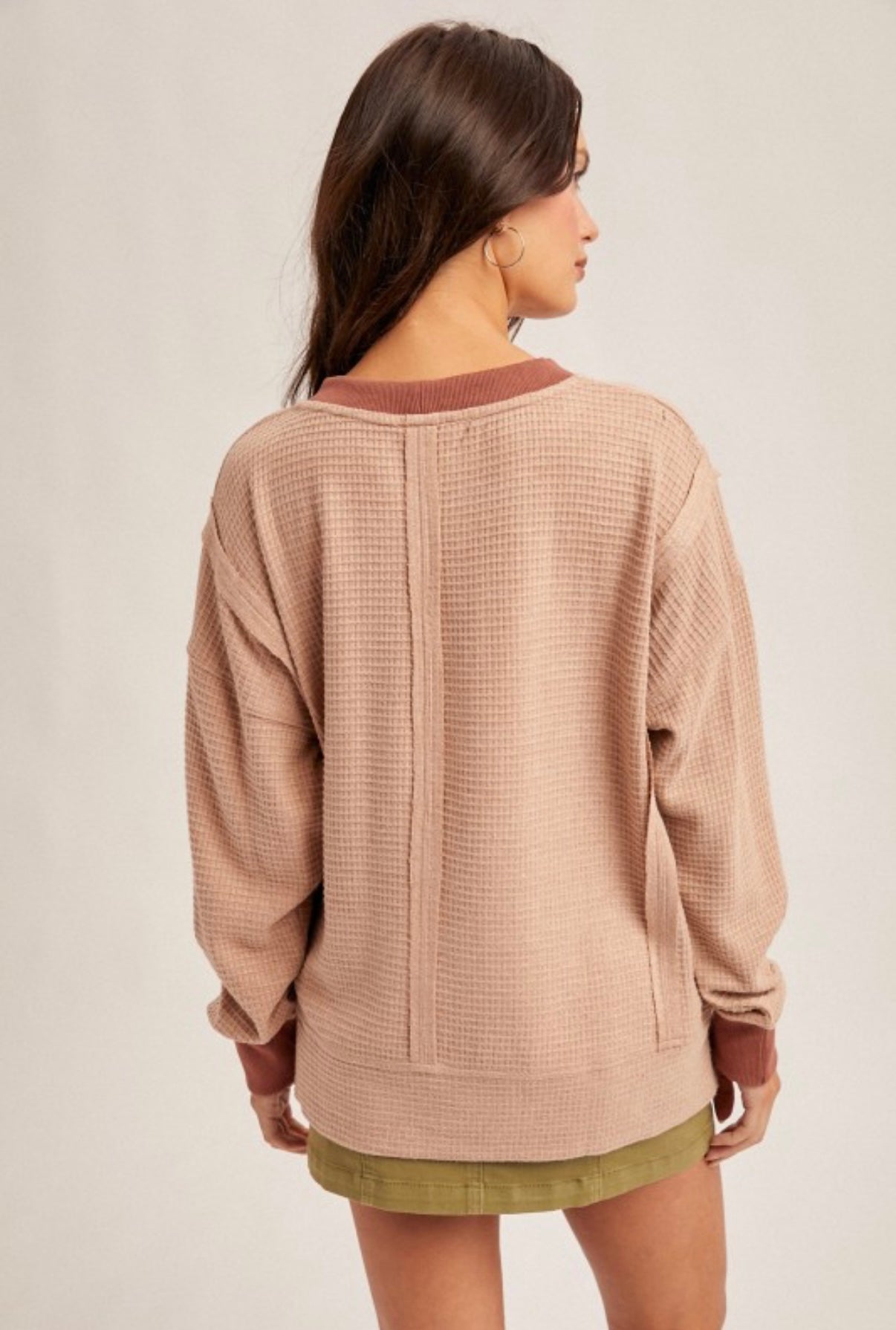 Thermal Crew Neck Rust