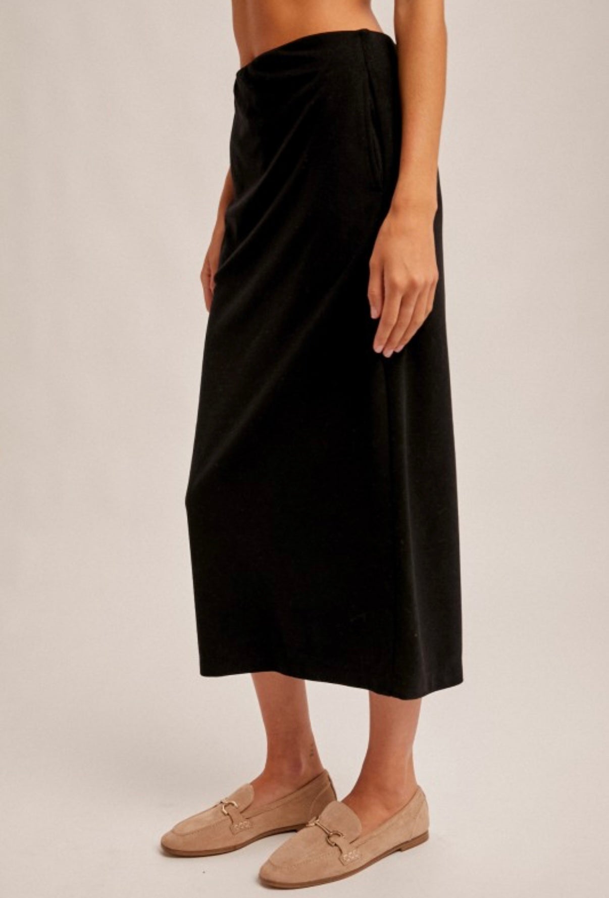 Brush Midi Skirt