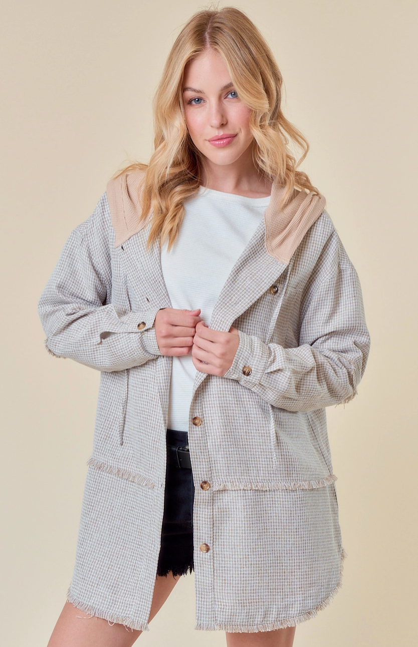Frayed Hoodie