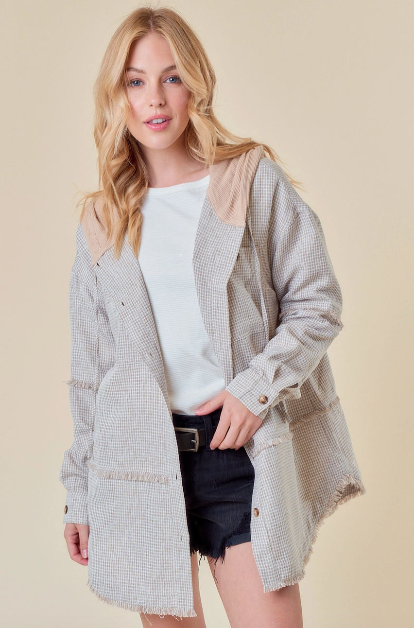 Frayed Hoodie