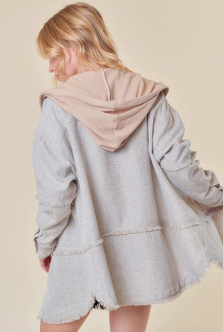 Frayed Hoodie