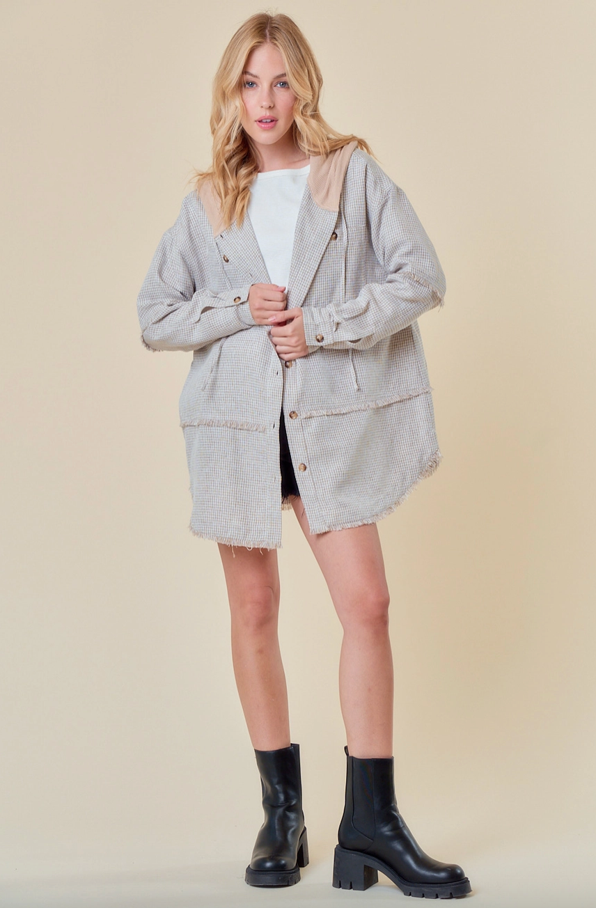 Frayed Hoodie