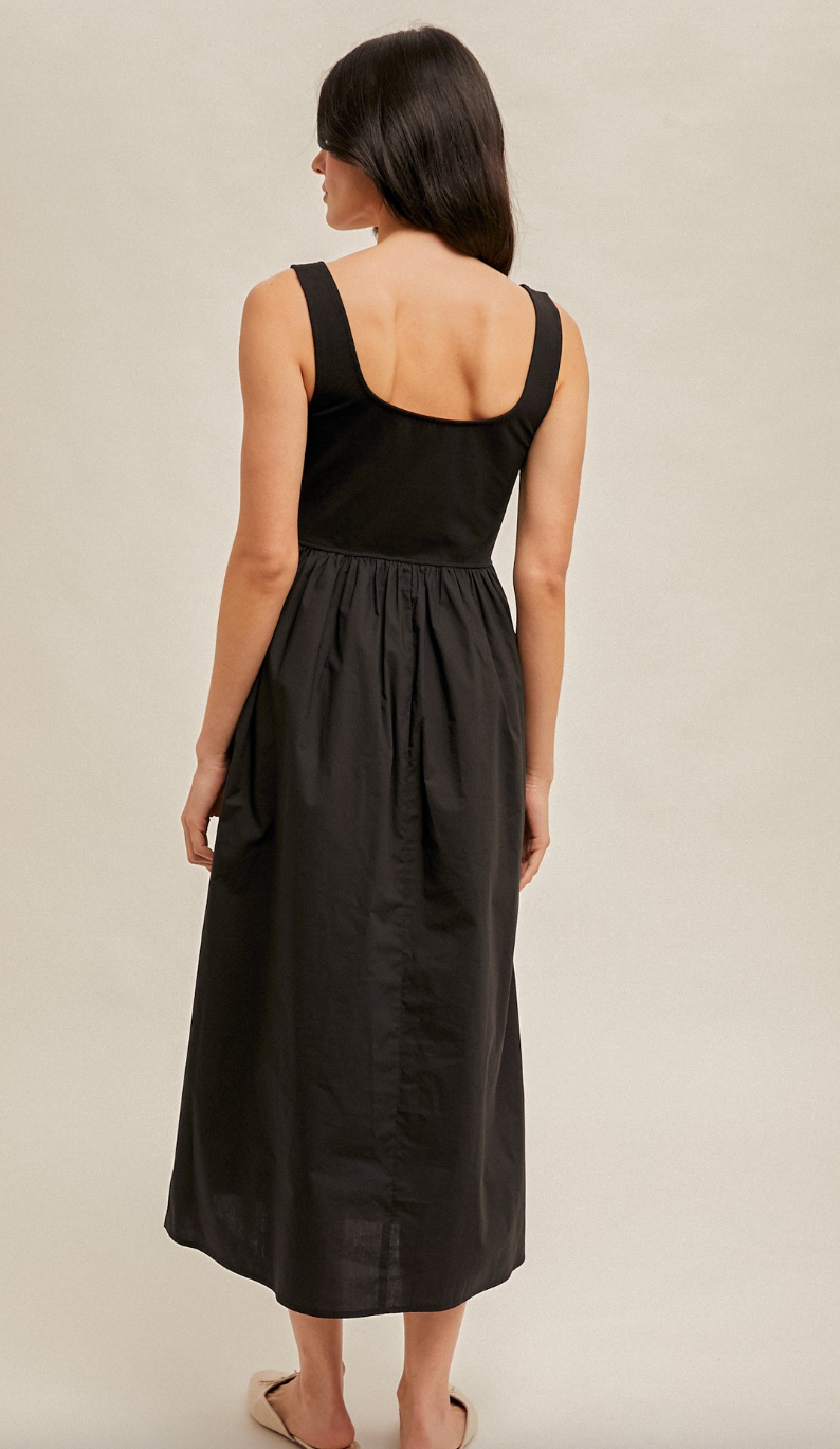 Scoop Midi Dress