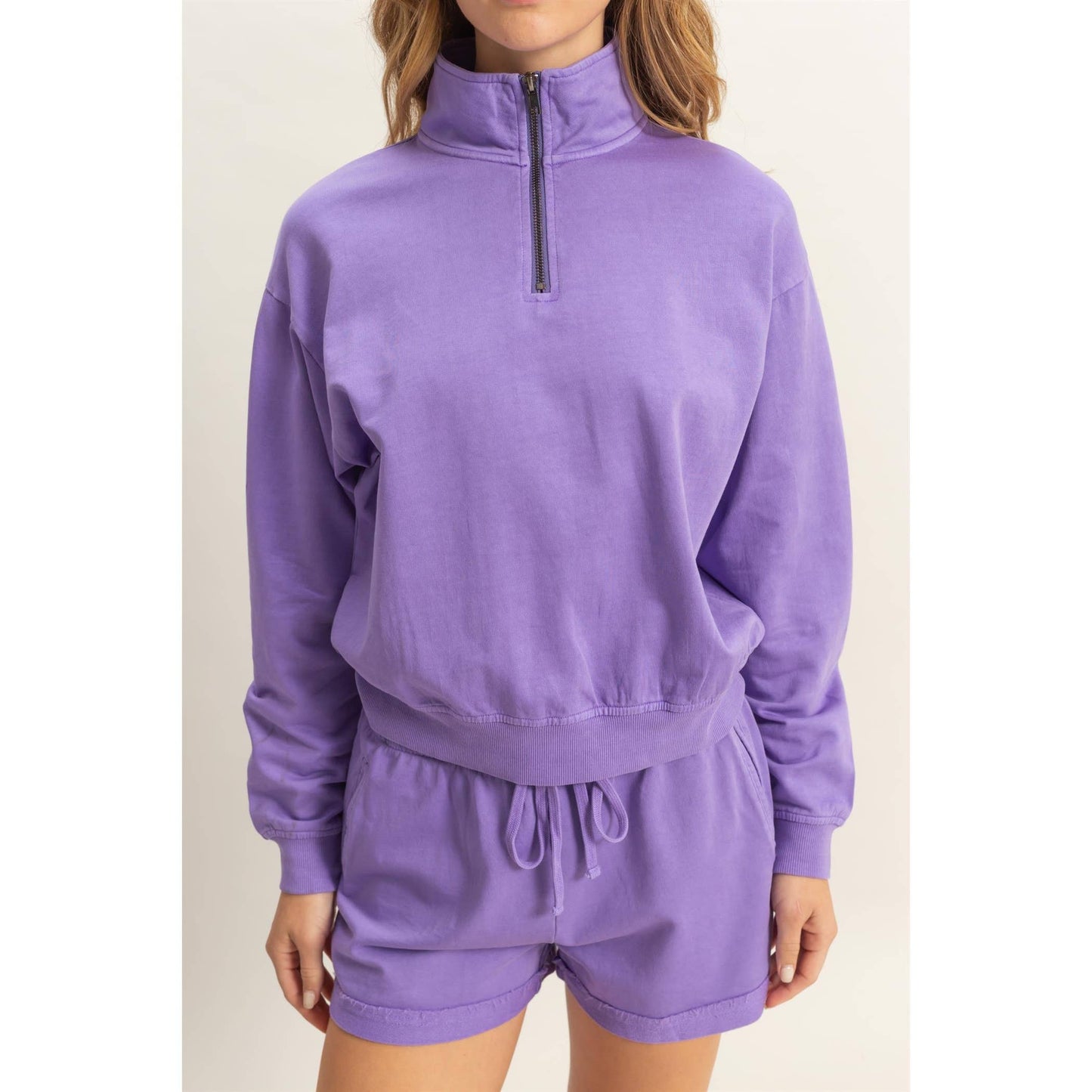 Half Zip Sweatshirt