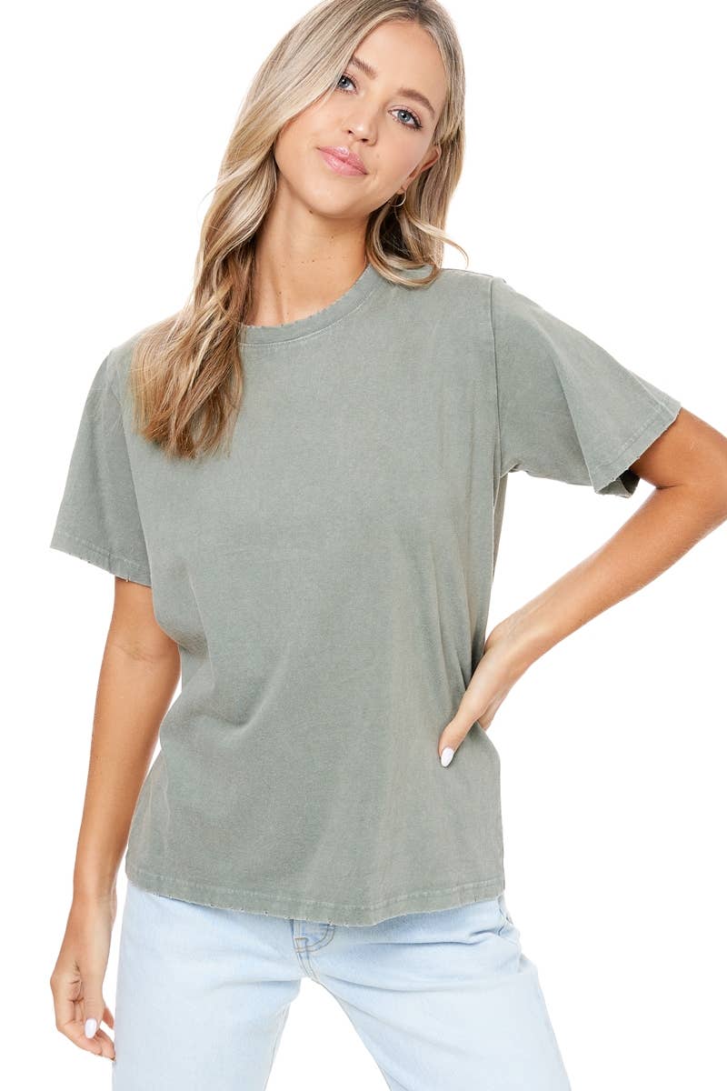 Mineral Washed Tee