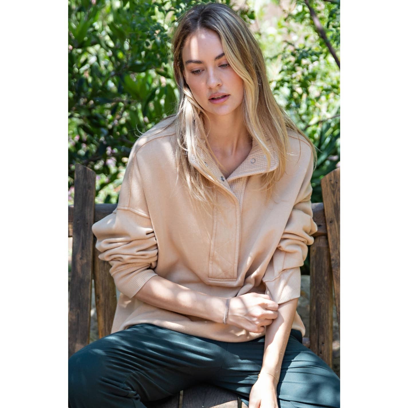 Snap Quarter Zip