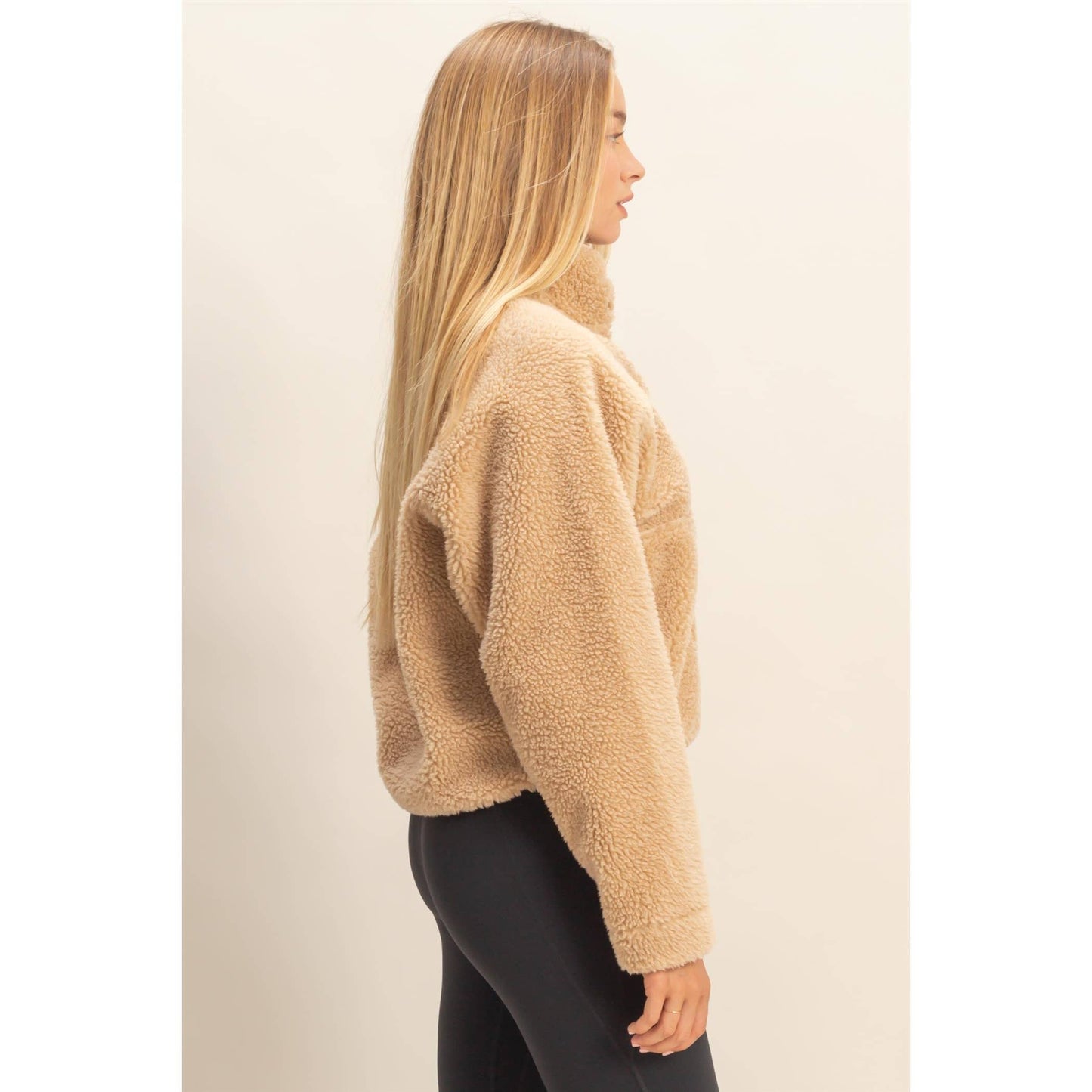Half Snap Sherpa