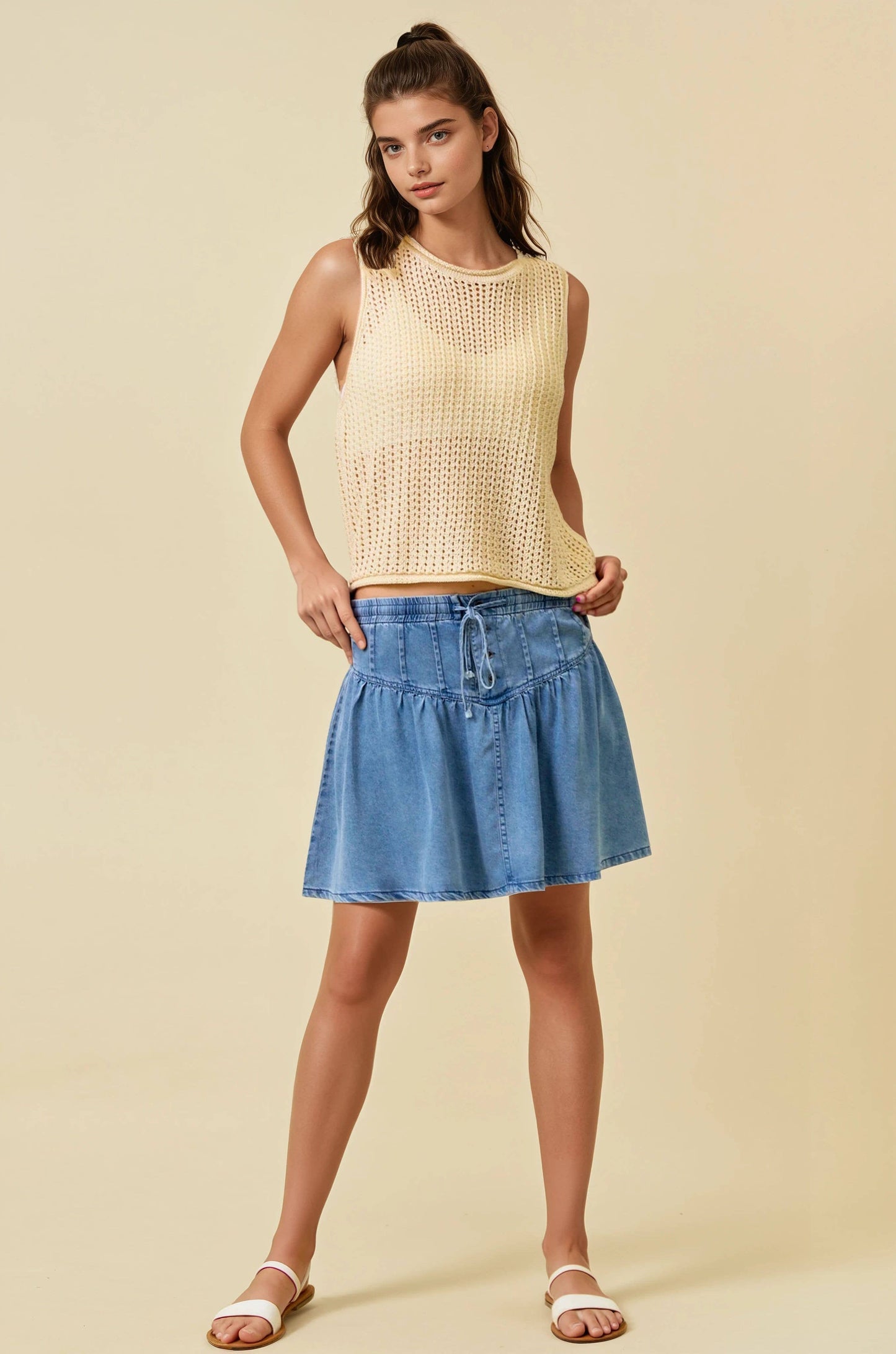 Sweater Tank Top