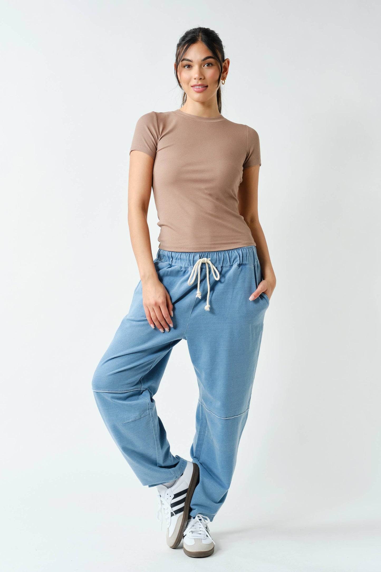 Ribbed Athleisure Top