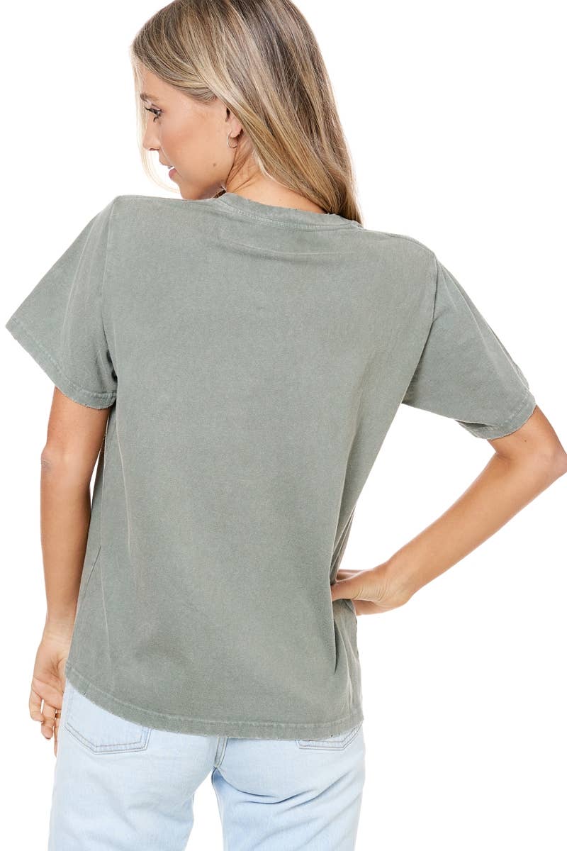 Mineral Washed Tee