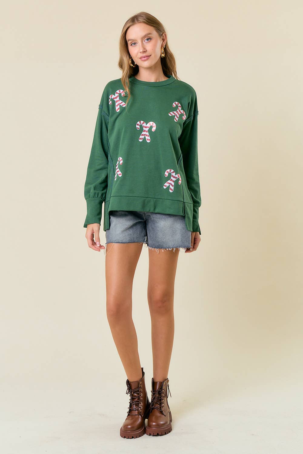 Candy Cane Sweatshirt