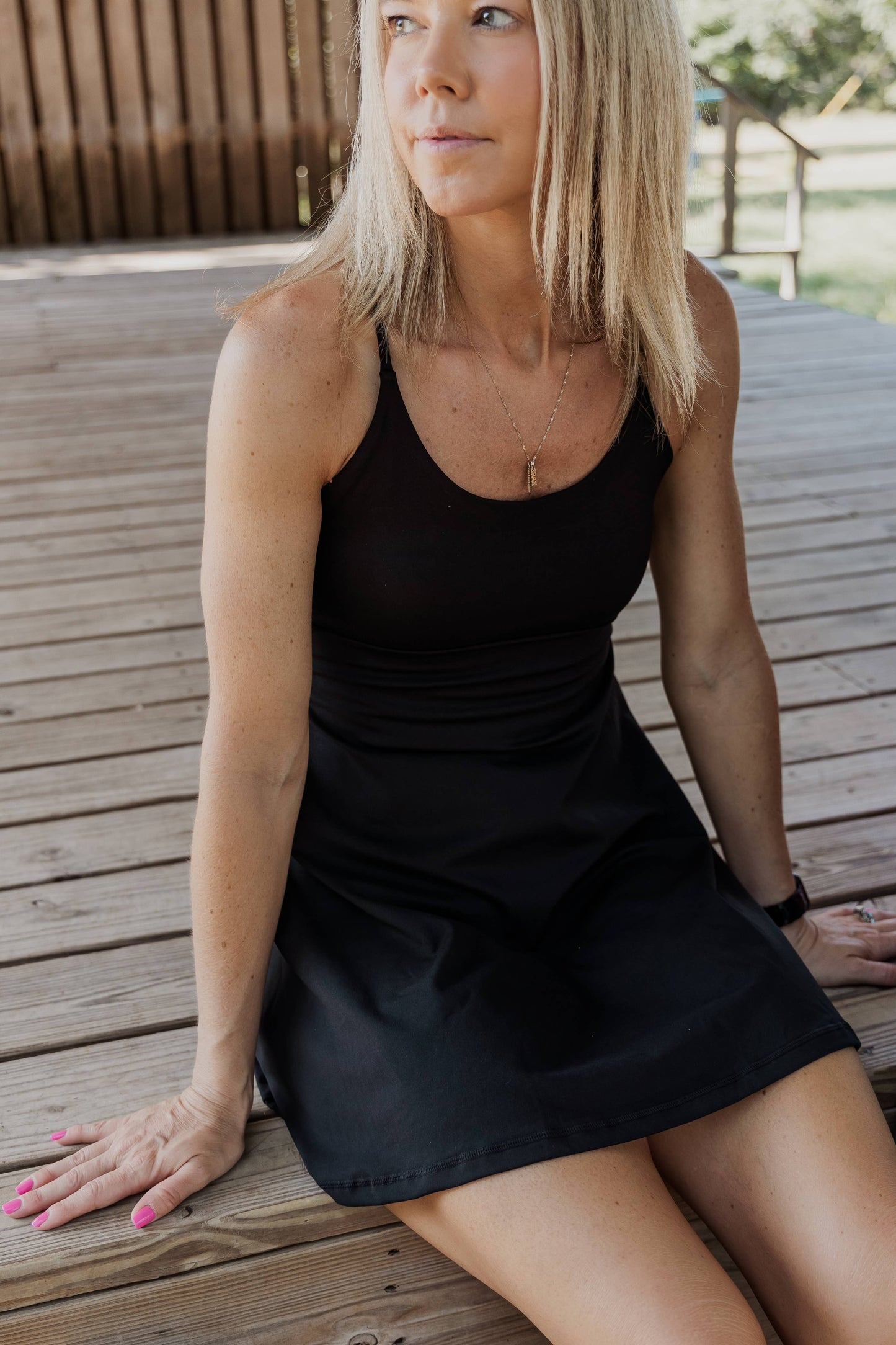 Tennis Dress Black