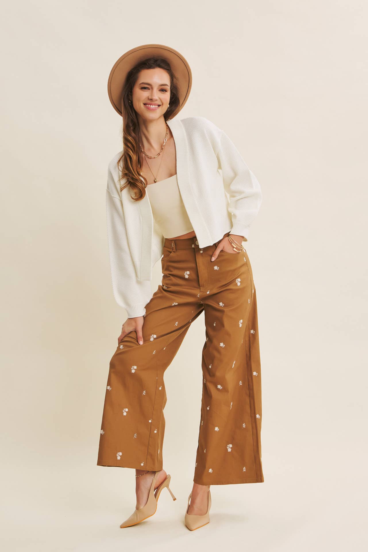 Embroidered Pants
